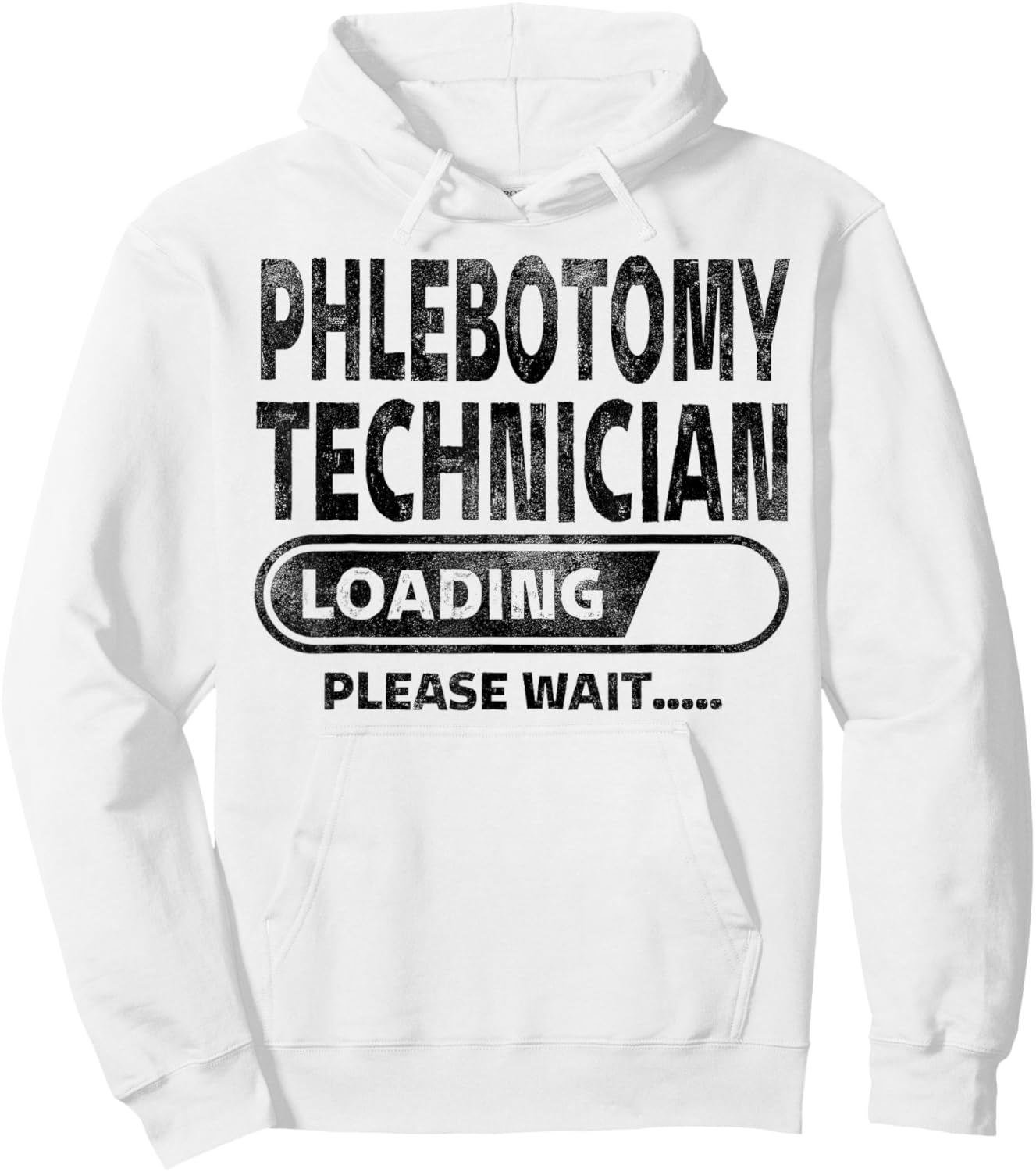 Phlebotomy Technician Loading Health Care Gifts Phlebotomy Hoodie - Hoodie | White