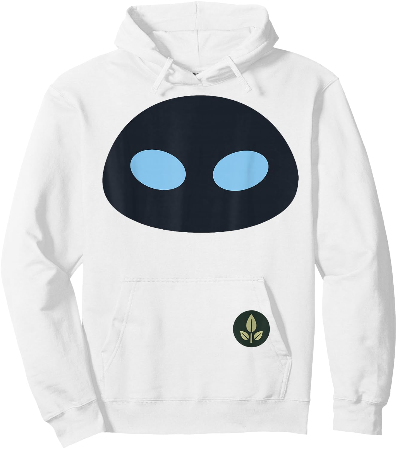 Disney Pixar Wall-E EVE Face Costume Hoodie - Hoodie | White