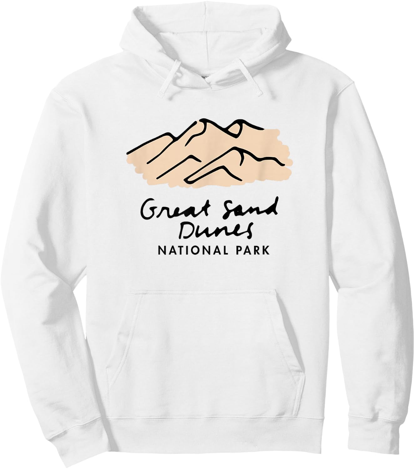 Family Vacation - Retro Great Sand Dunes National Park Hoodie - Hoodie | White