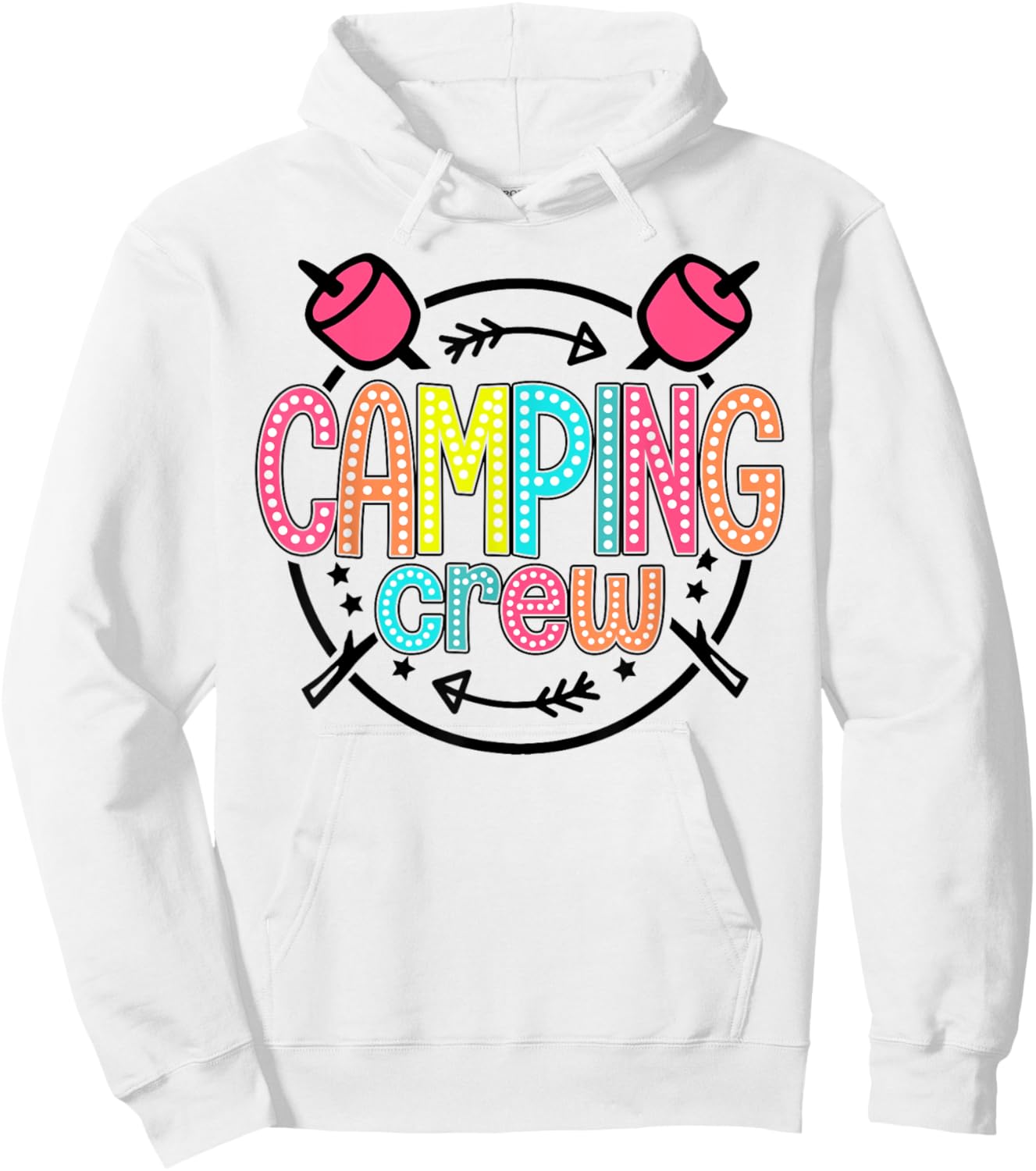 Family Camper Group Camping Crew Camping Matching Hoodie - Hoodie | White
