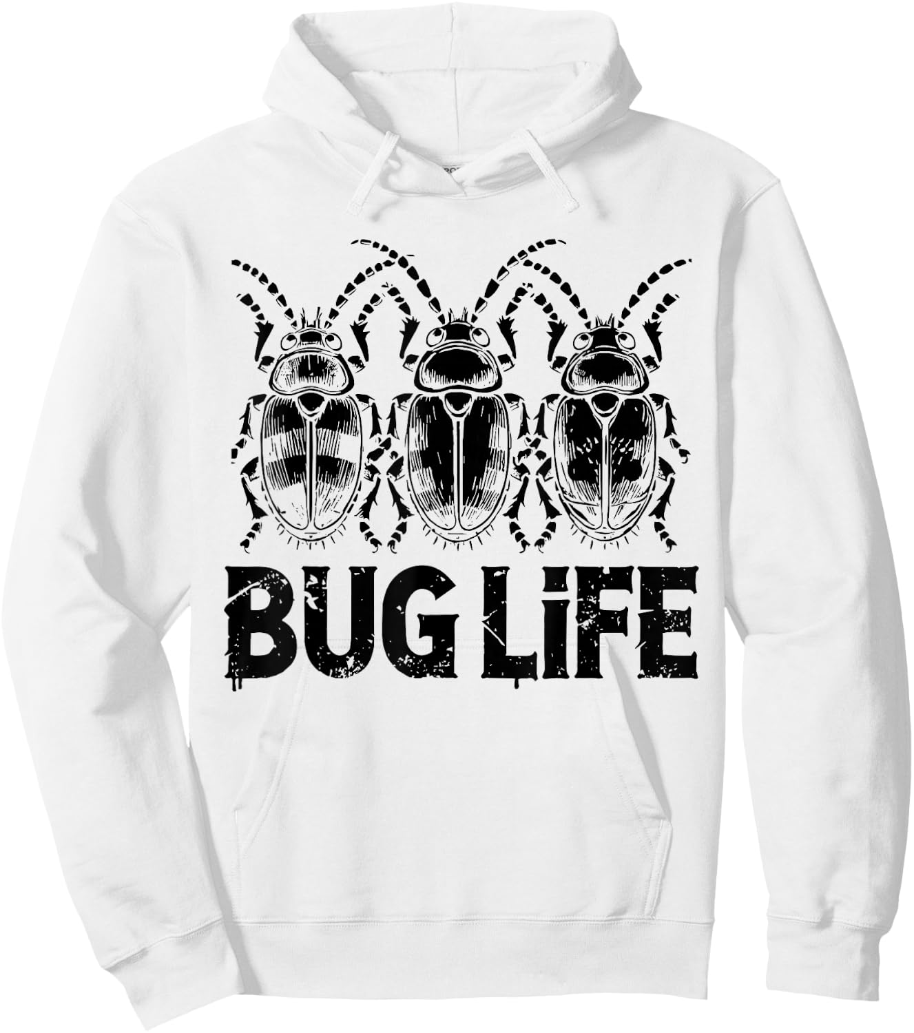 Bug life Great Bug Lover Brood Locust Birthday Design Hoodie - Hoodie | White