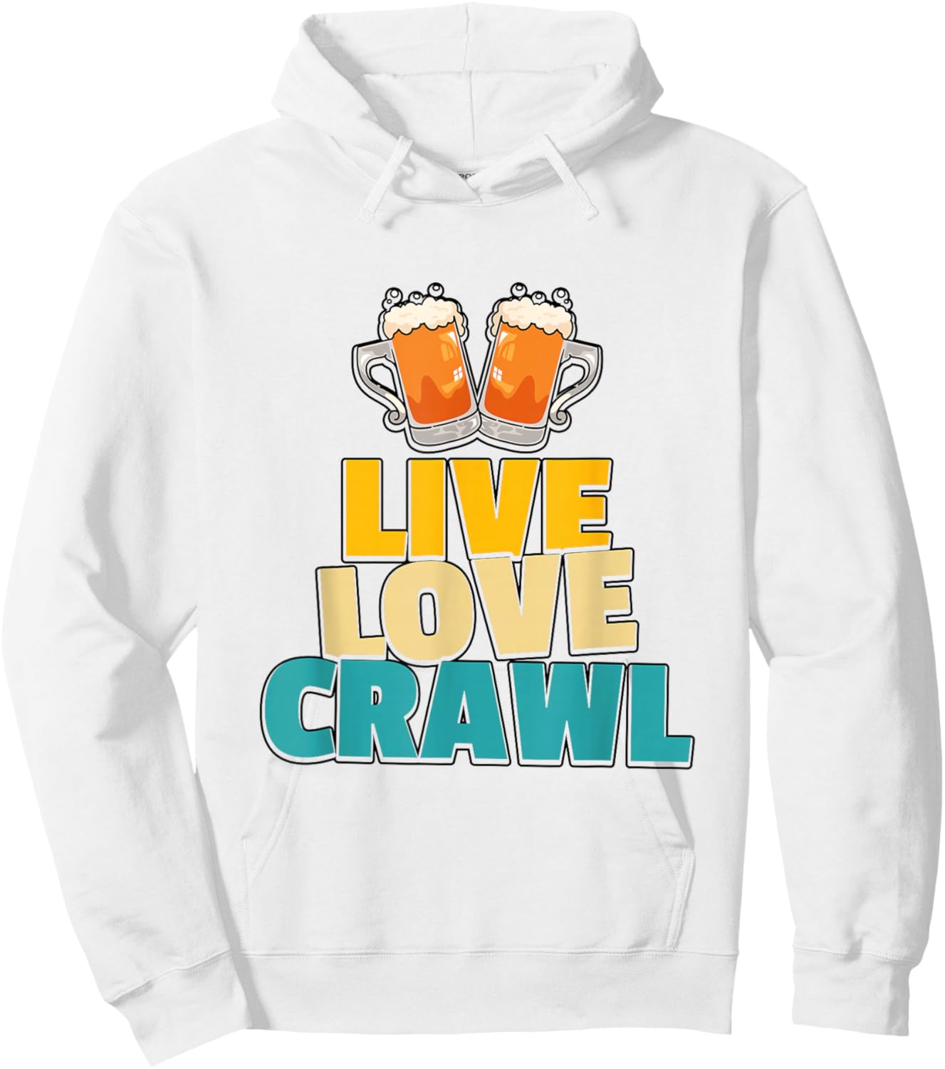 Irish Pub Crawl Bar Crawl Alcohol Hoodie - Hoodie | White