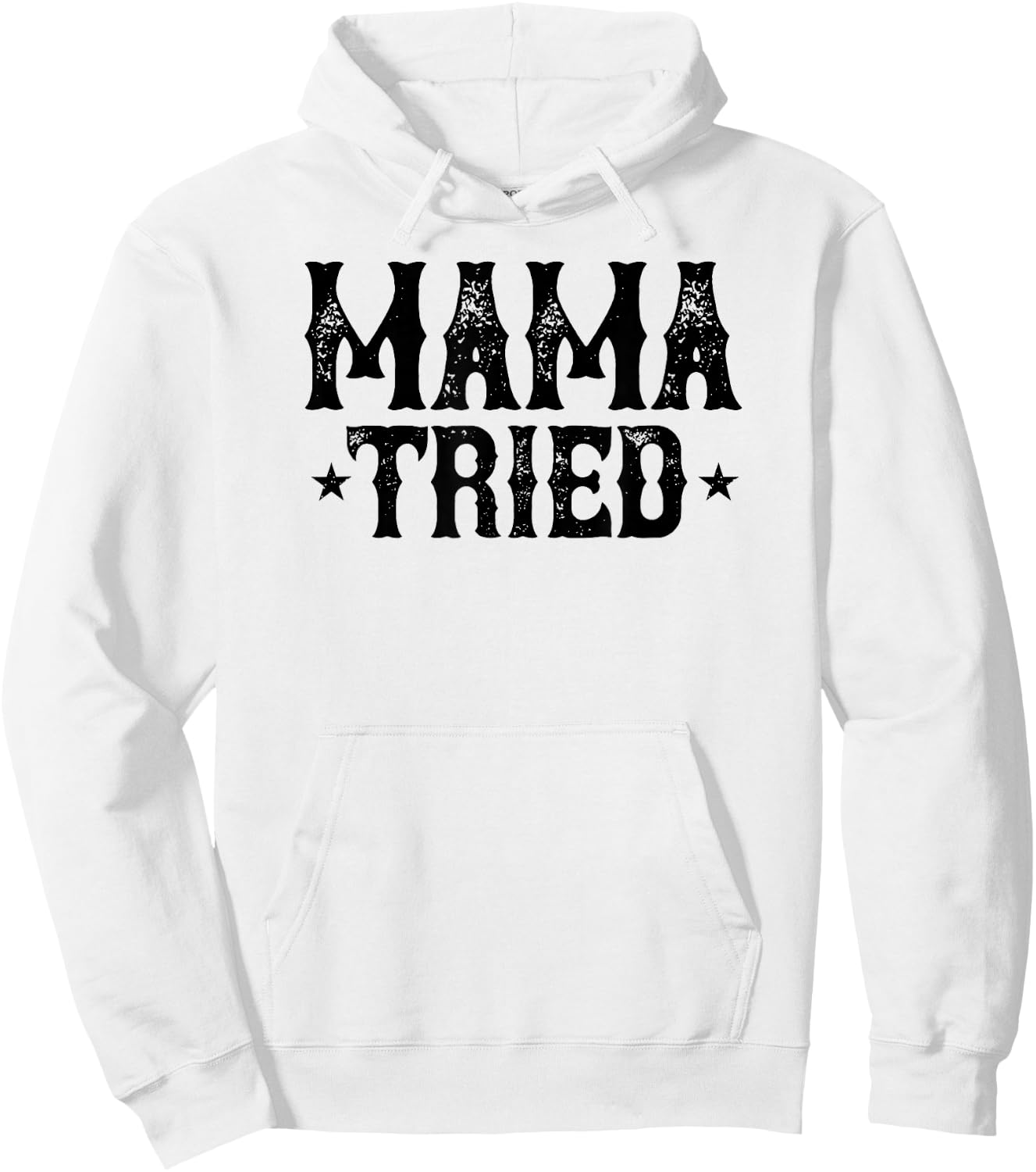Mama Tried Vintage Country Hoodie - Hoodie | White