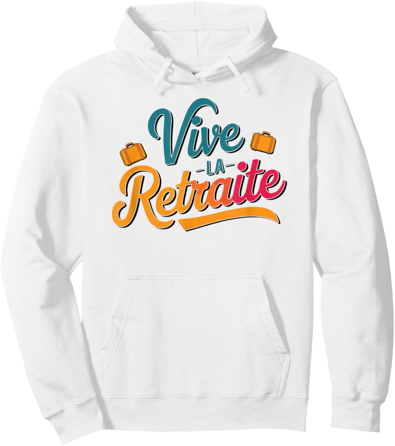 Long live the Retirement Hoodie - Hoodie | White