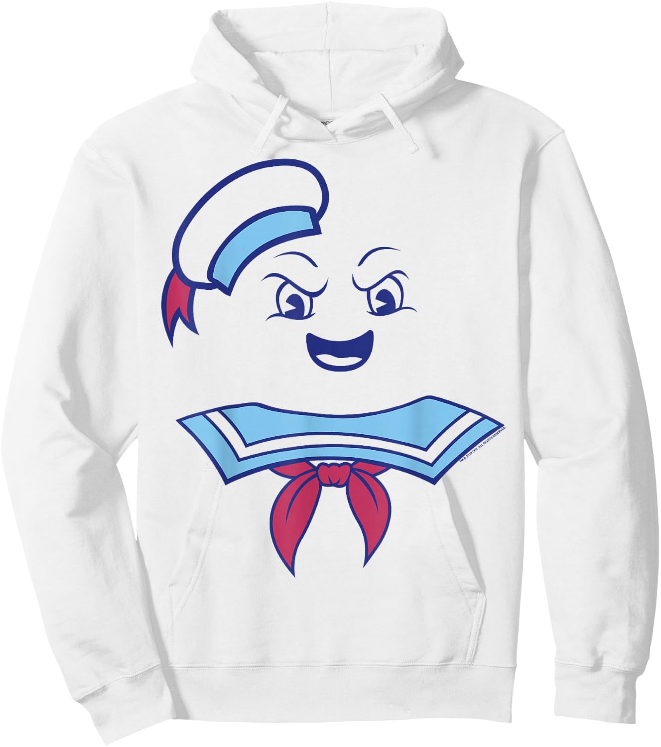 Ghostbusters Stay Puft Marshmallow Man Costume Hoodie - Hoodie | White