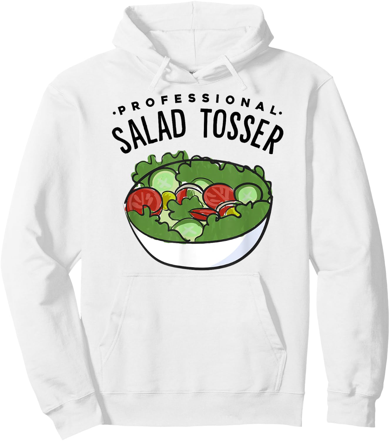 Professional Salad Tosser Hoodie - Hoodie | White