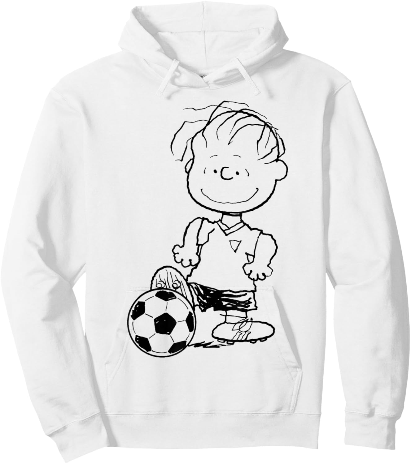 Peanuts Football Linus Van Pelt Skills Hoodie - Hoodie | White