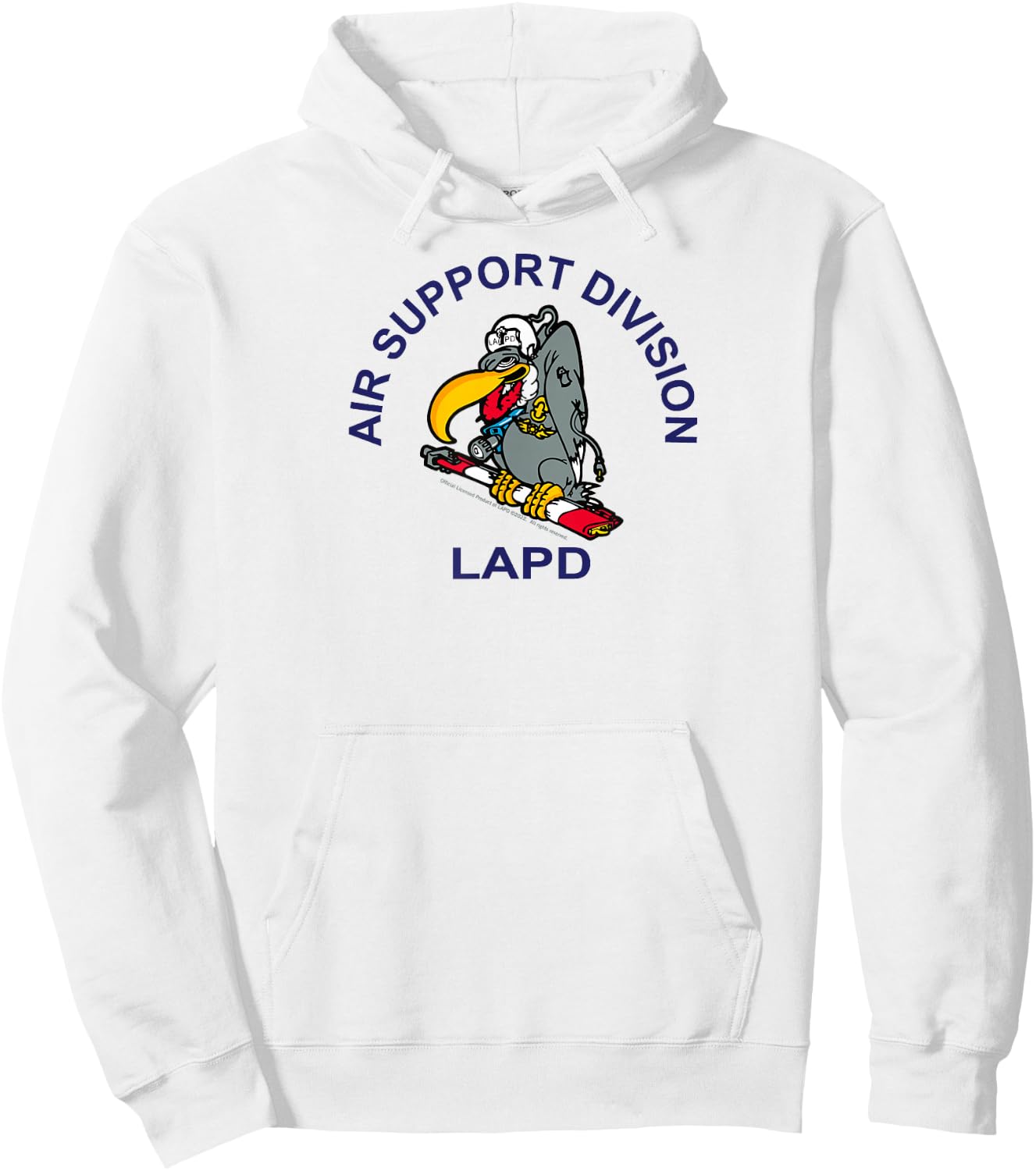 LAPD Air Support Division Hoodie - Hoodie | White