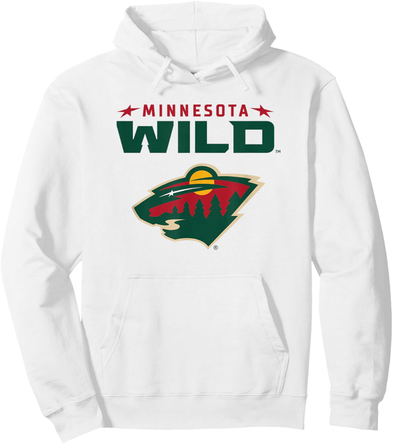 Minnesota Wild Power Play Gray Officially Licensed Hoodie - Hoodie | White