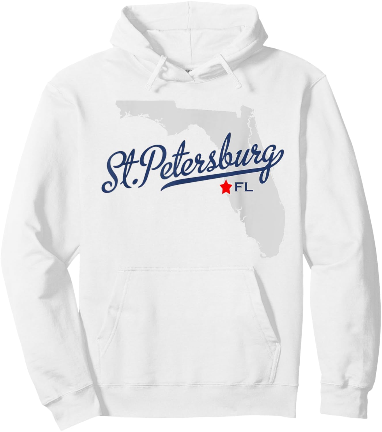 St Petersburg Florida - St Pete - Saint Petersburg Hoodie - Hoodie | White