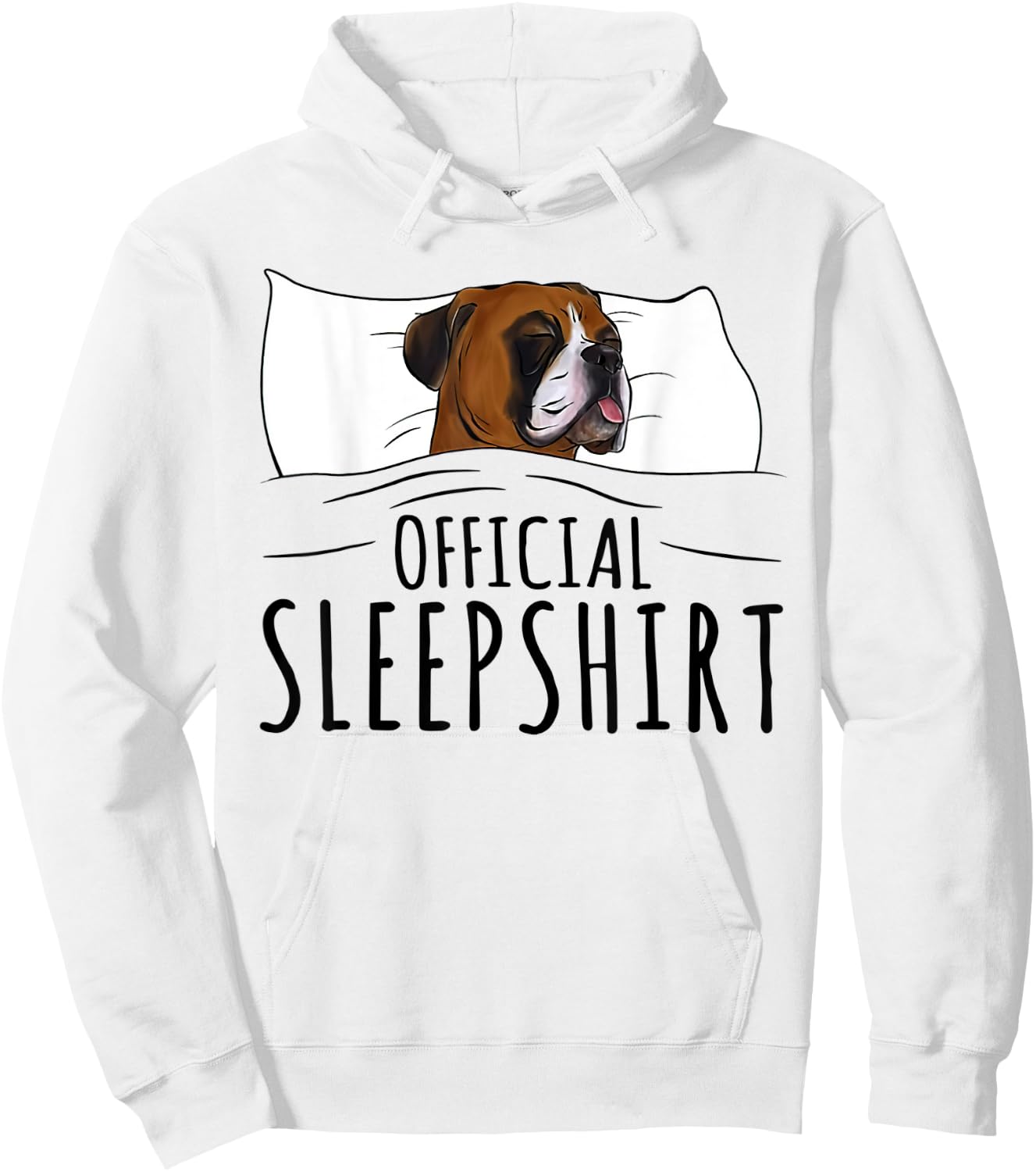 Boxer Official Sleep Shirt Boxer Lovers Hoodie - Hoodie | White
