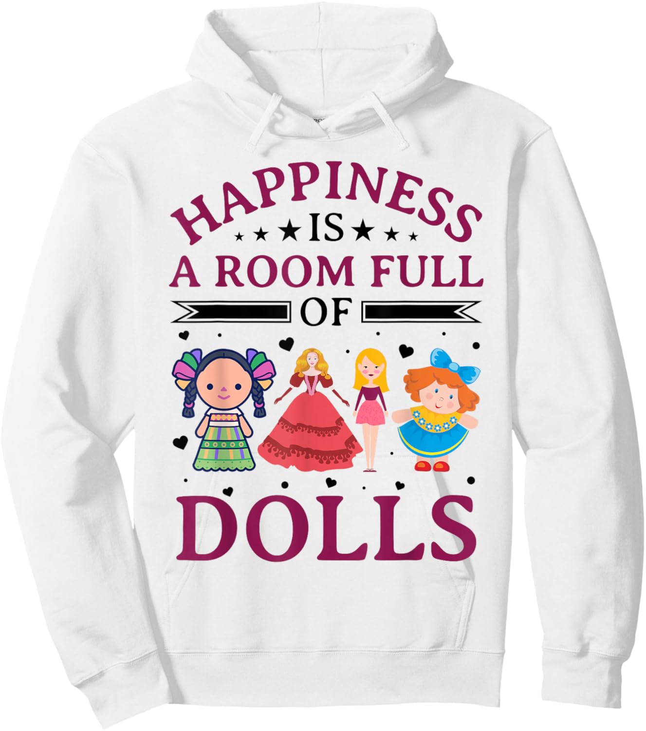 Collectible Doll Porcelain Doll Antique Doll Lover Hoodie - Hoodie | White