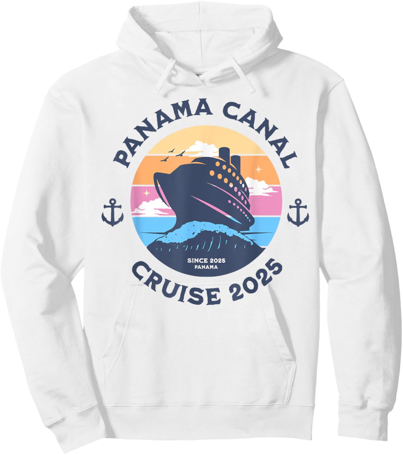 Group Panama Canal Cruise 2025 Cruising Holiday Vacation Hoodie - Hoodie | White