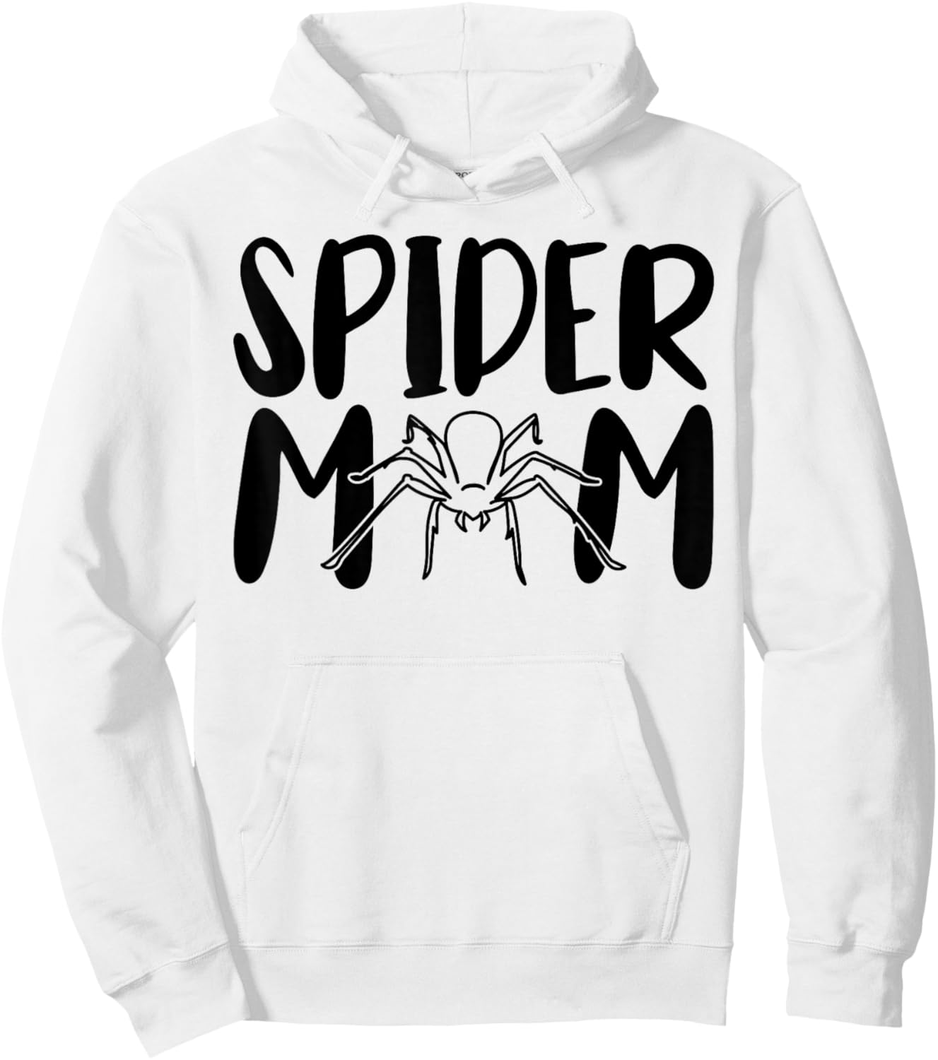 Spider Mom Funny Pet Arachnid Spider Lover Hoodie - Hoodie | White