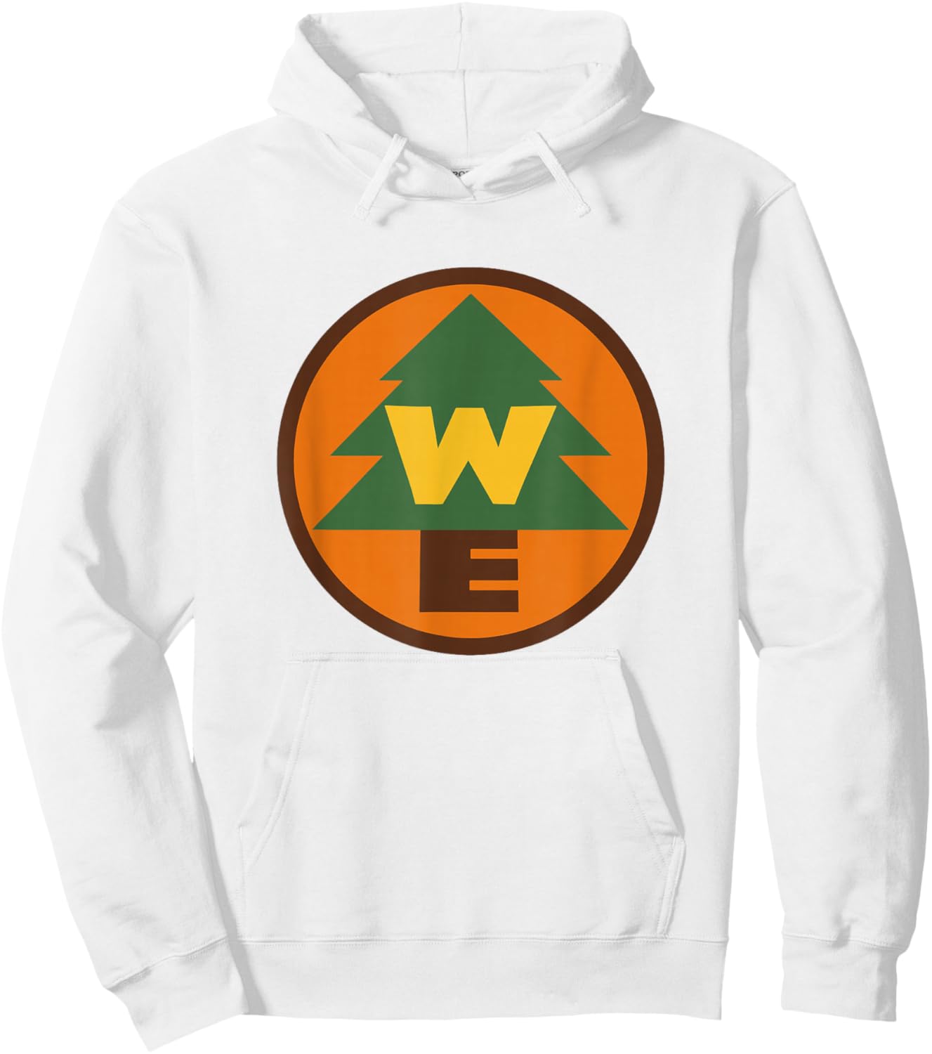 Disney Pixar Up Wilderness Explorer Big Chest Logo Hoodie - Hoodie | White
