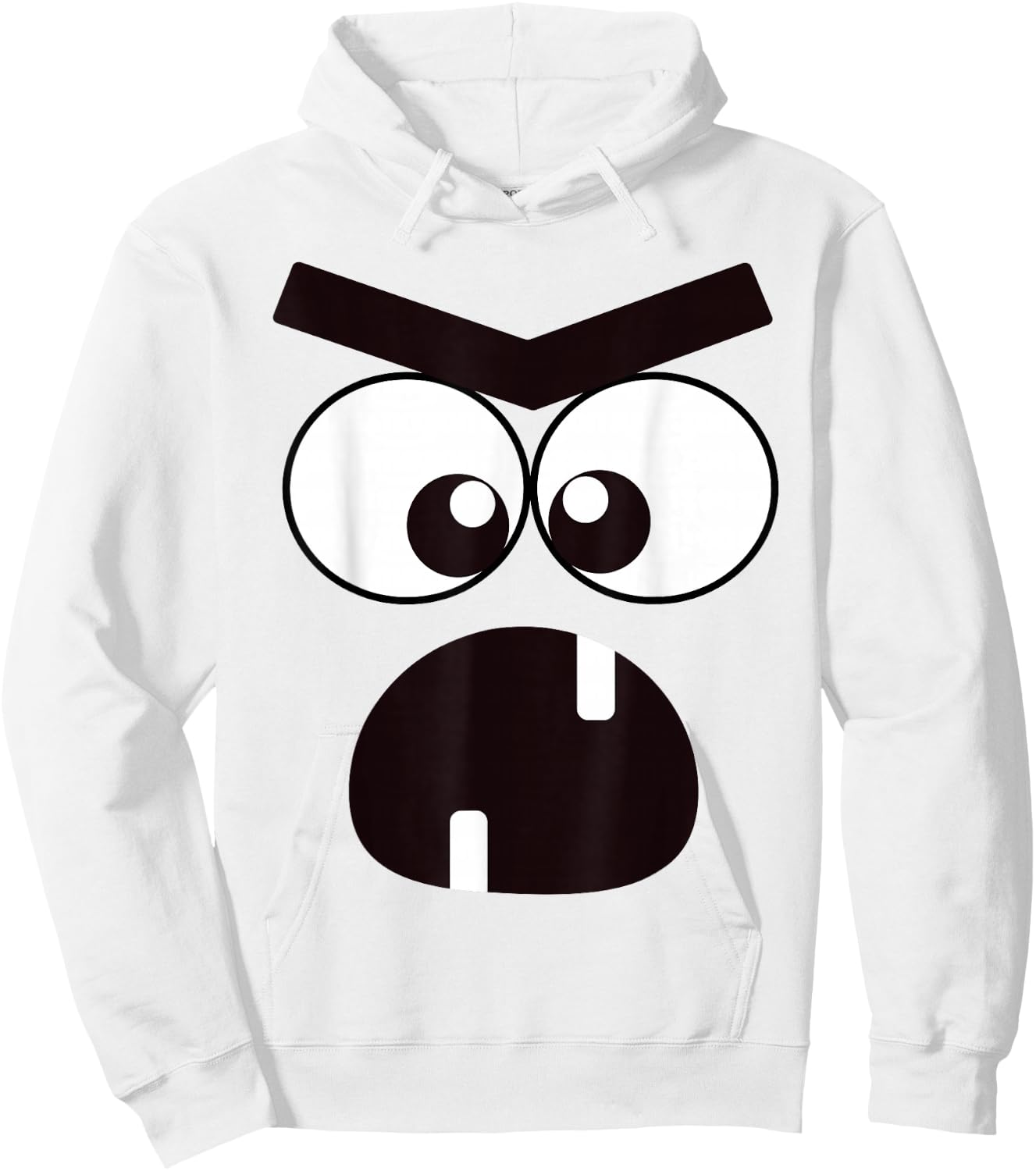 Creepy Carrots Face Halloween costume Kids Hoodie - Hoodie | White