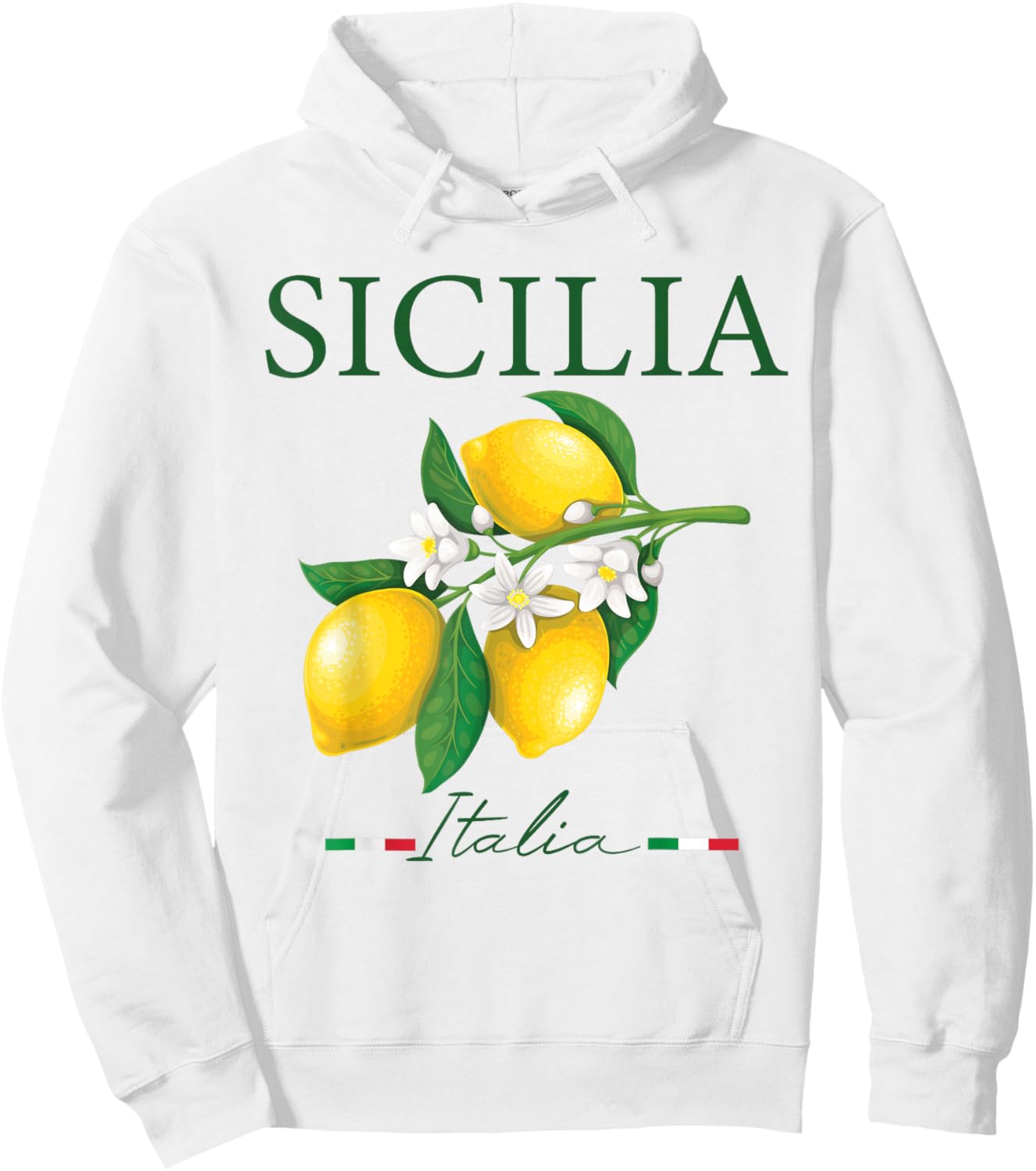 Sicilia Italia Italian Lemons Proud Sicilian Italy Lovers Hoodie - Hoodie | White