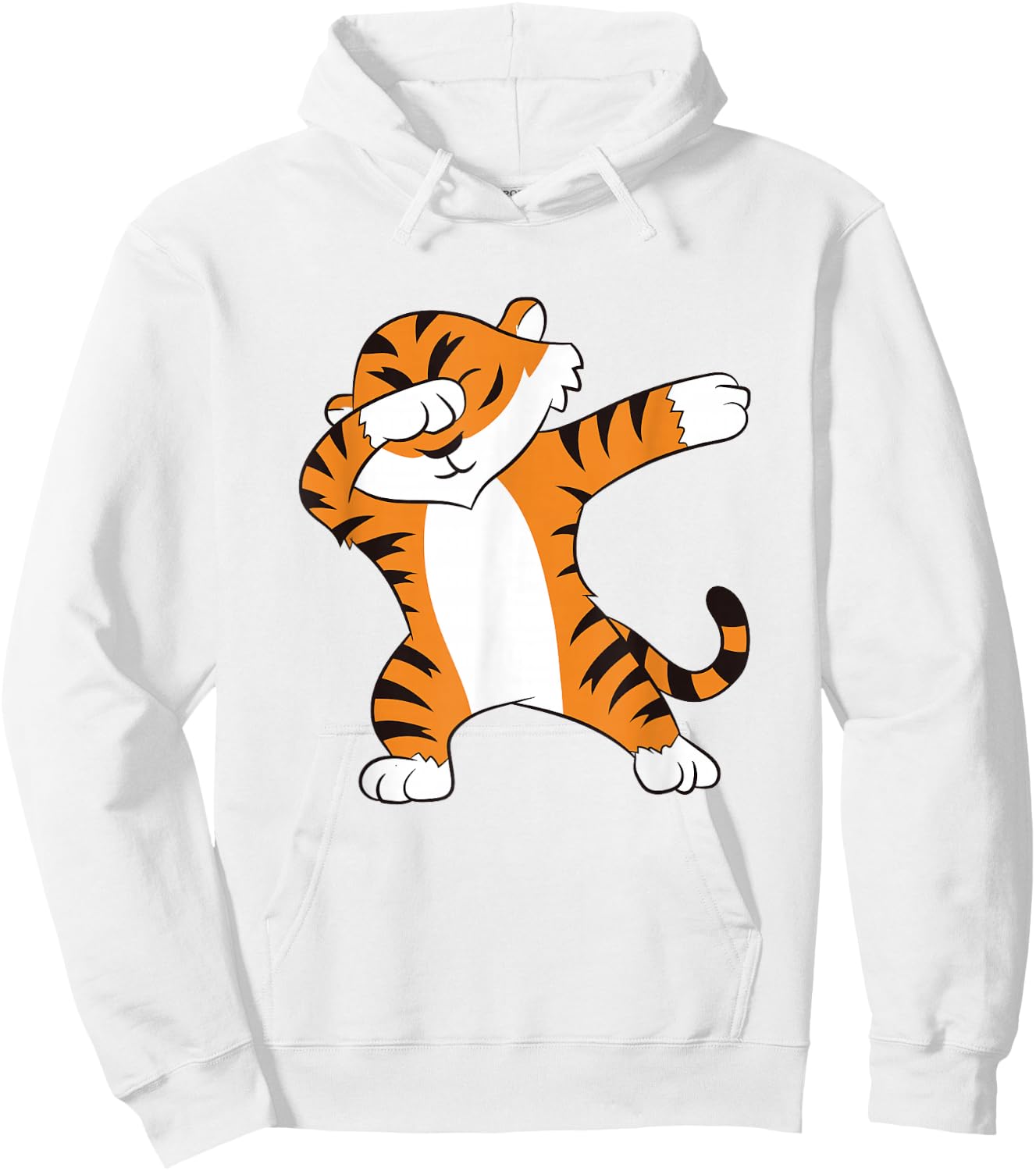 Tiger Dabbing Tiger Fan Tiger lover Dabbing Tiger Dab Hoodie - Hoodie | White