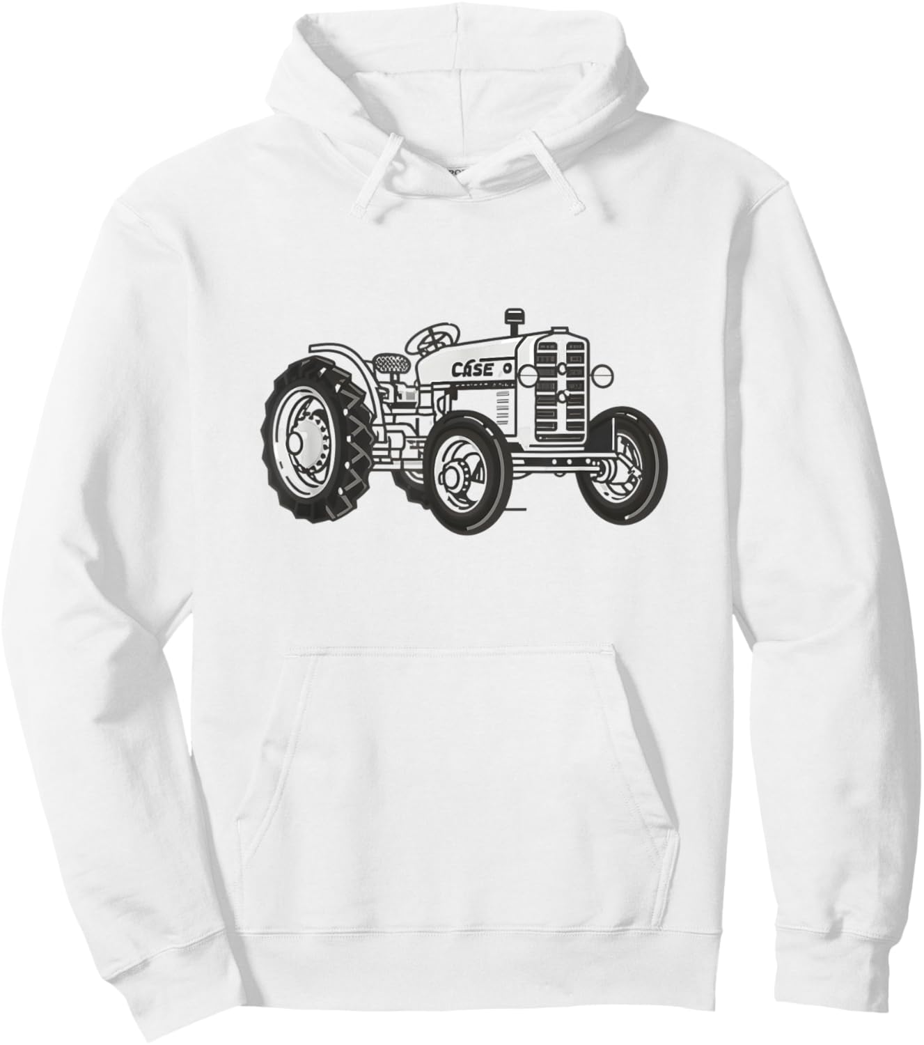 Vintage 1935 Model L Case Tractor Farming Hoodie - Hoodie | White