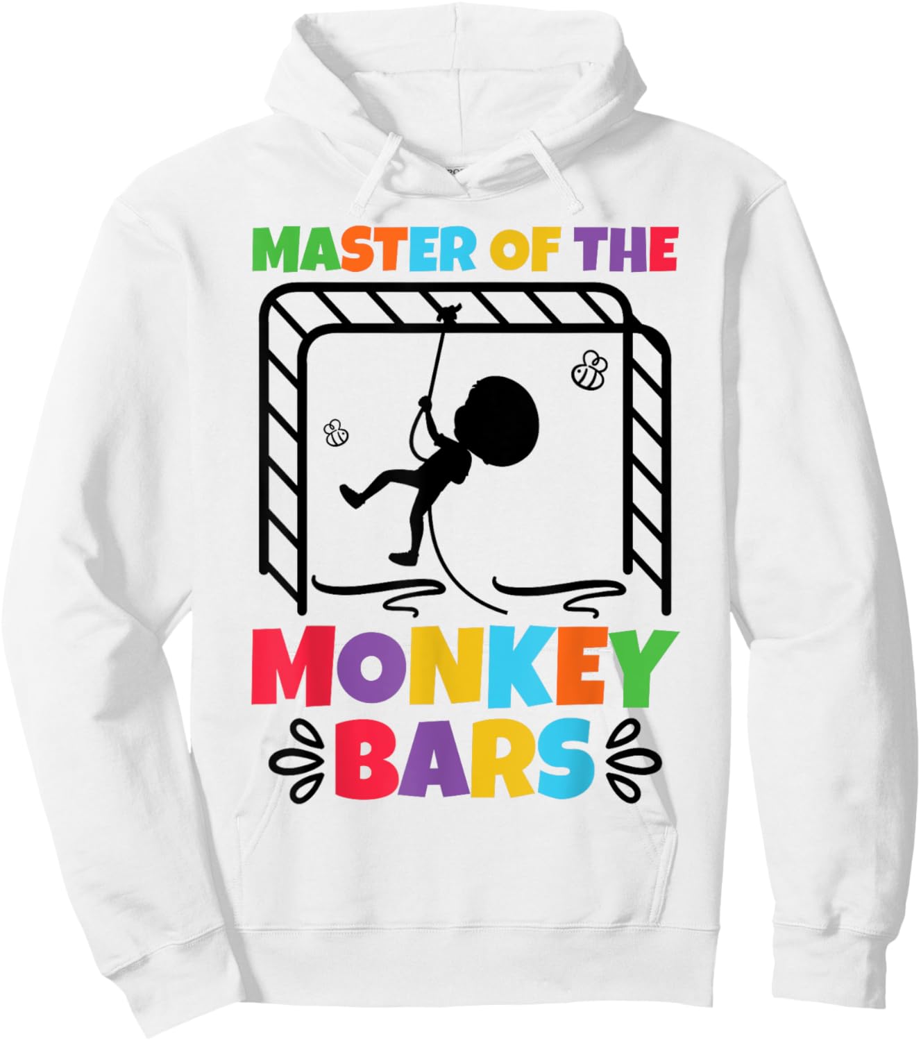 Master of the Monkey Bars Kids Play First Day of School Hoodie - Hoodie | White