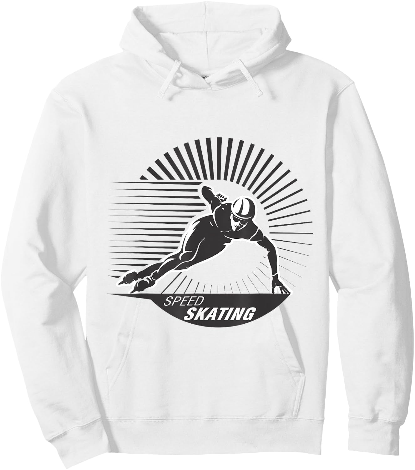 Born to Skate - Speed Skating Figure Skater Gift Hoodie - Hoodie | White
