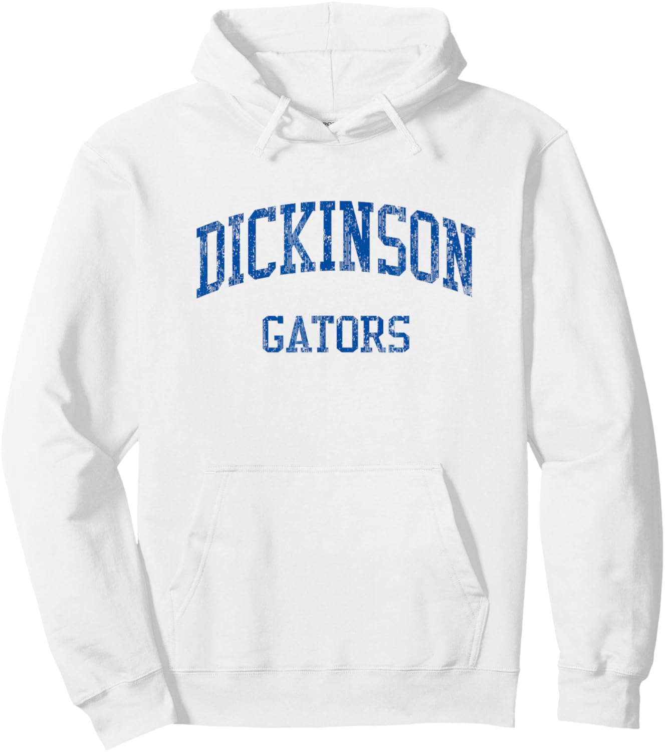 Dickinson High School HS Dickinson TX Vintage Sports Hoodie - Hoodie | White