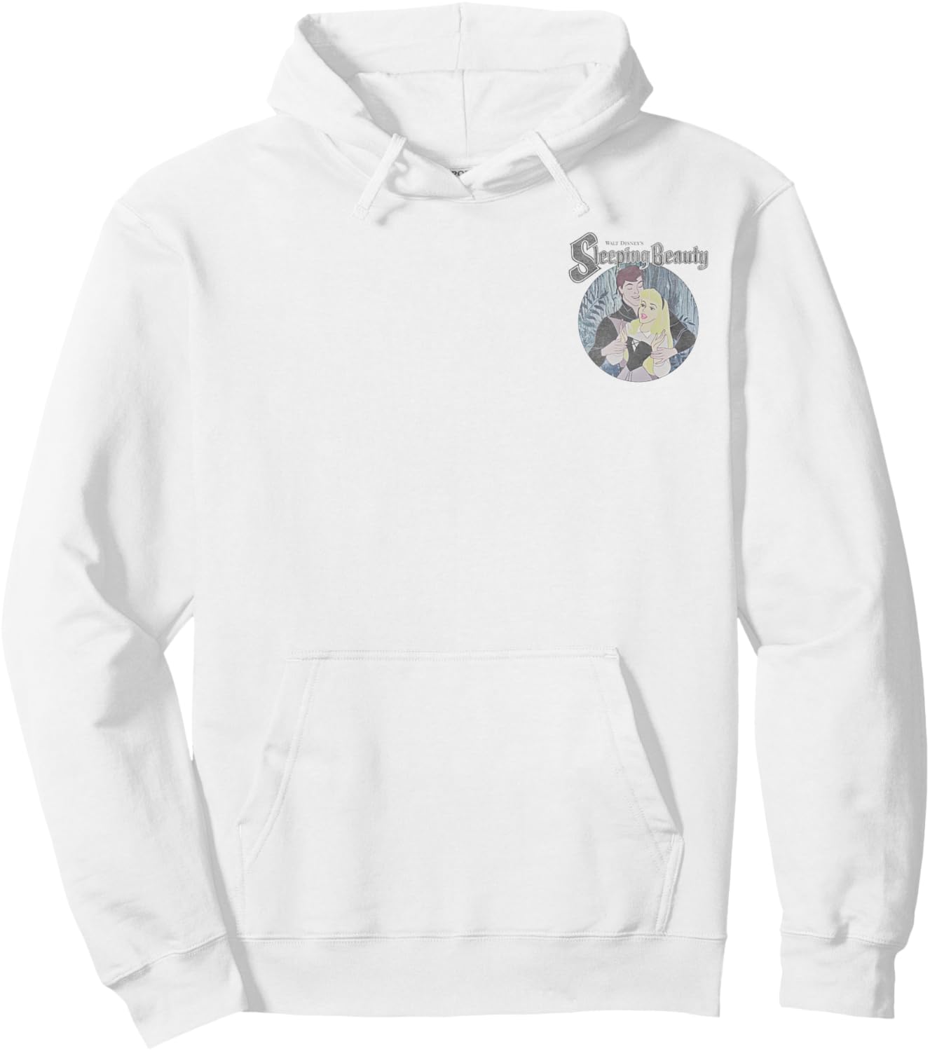 Disney Sleeping Beauty Aurora Prince Phillip Movie Poster Hoodie - Hoodie | White