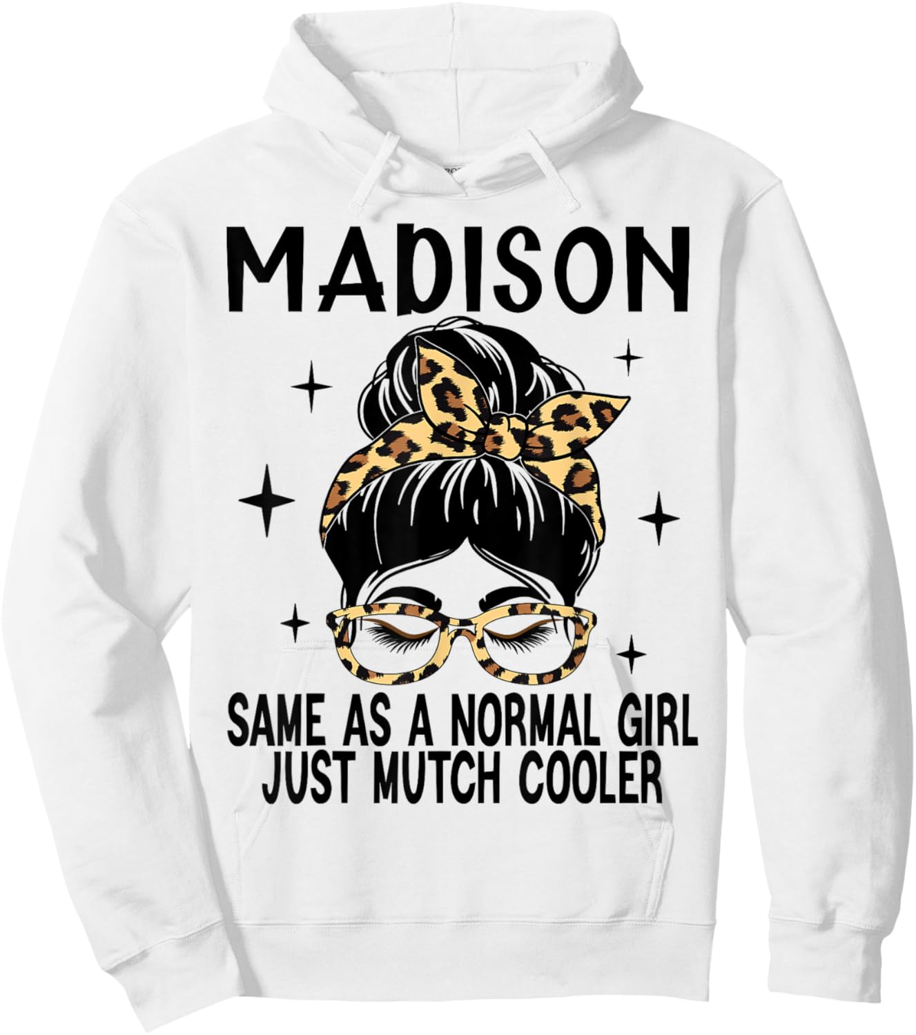 MADISON Costume Cute Definition Personalized Name MADISON Hoodie - Hoodie | White
