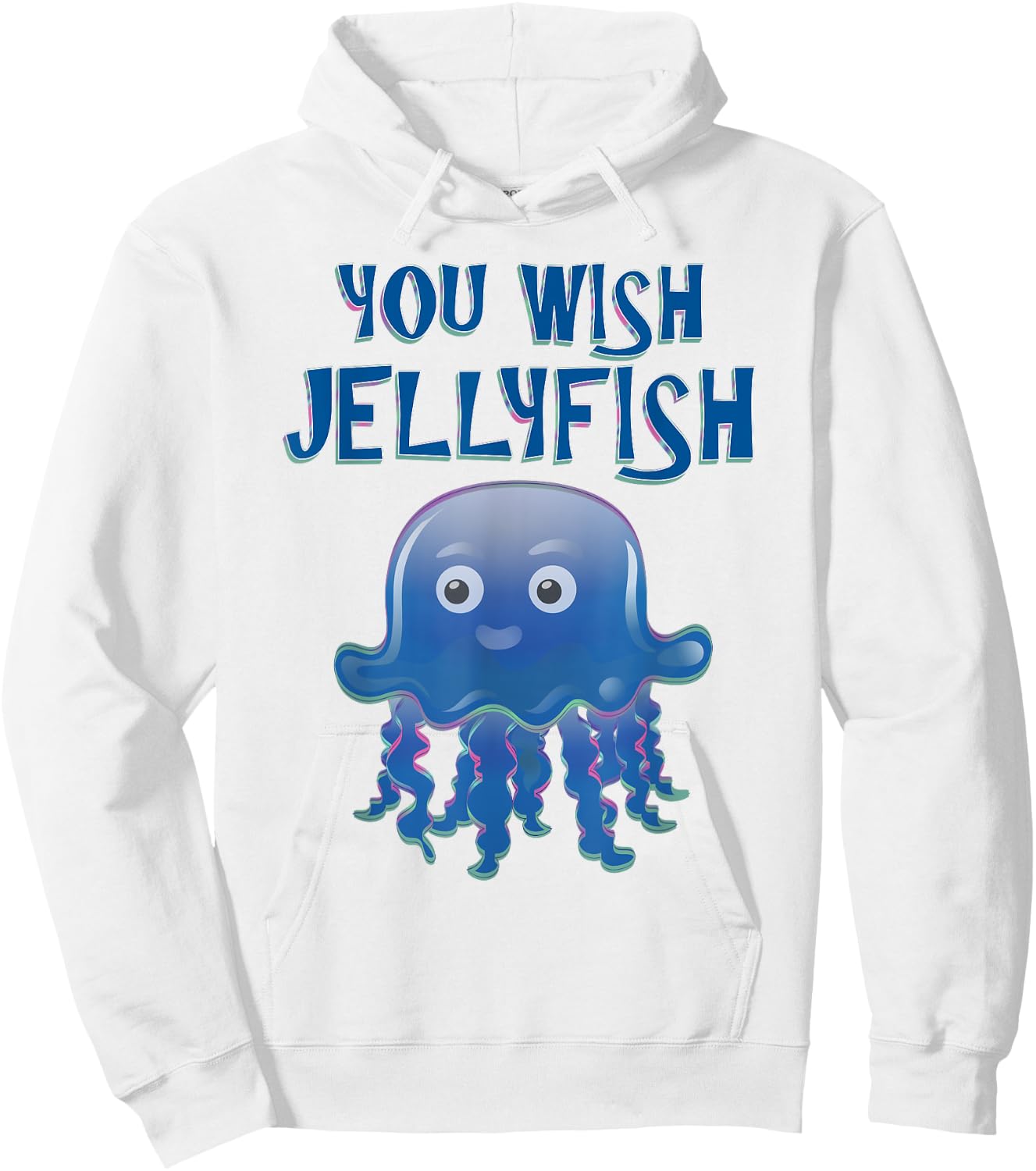 Cute Jellyfish Gift Ocean Creature Girls Boys Hoodie - Hoodie | White