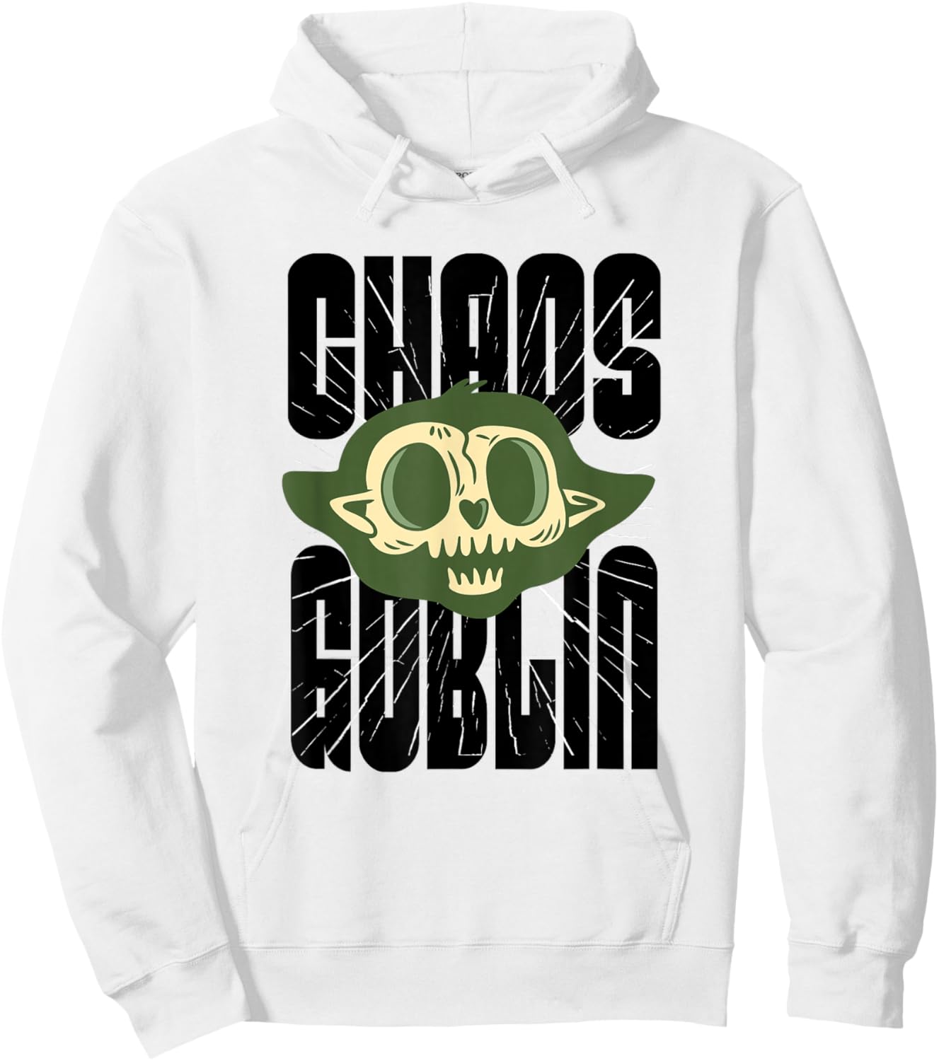 Chaos Goblin Hoodie - Hoodie | White