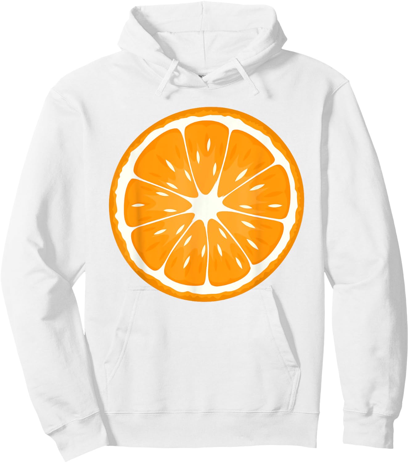 Orange Orange Fruit Costume Shirt Hoodie - Hoodie | White