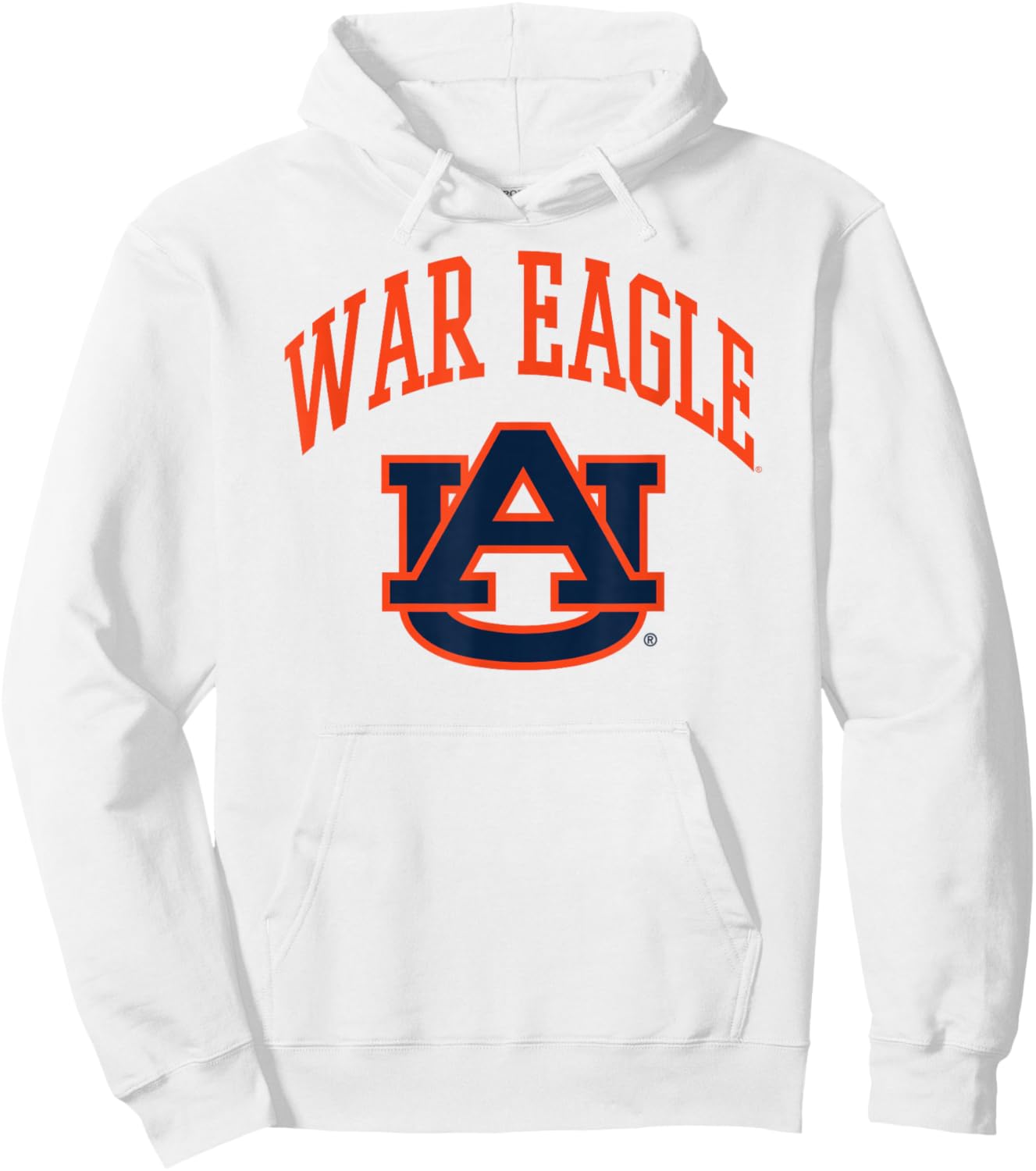 Auburn Tigers War Eagle Officially Licensed Hoodie - Hoodie | White