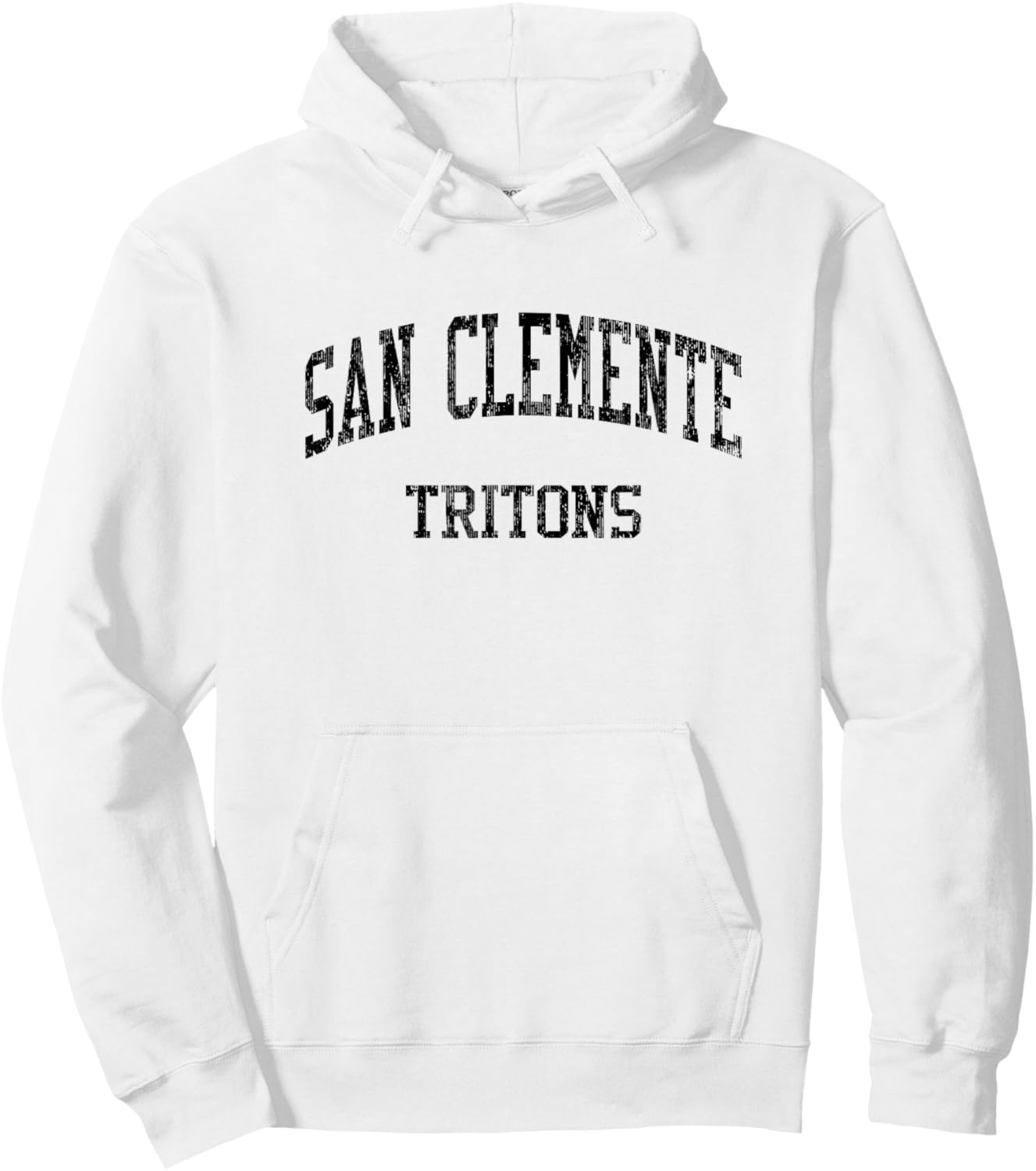 San Clemente High School HS San Clemente CA Vintage Sports Hoodie - Hoodie | White