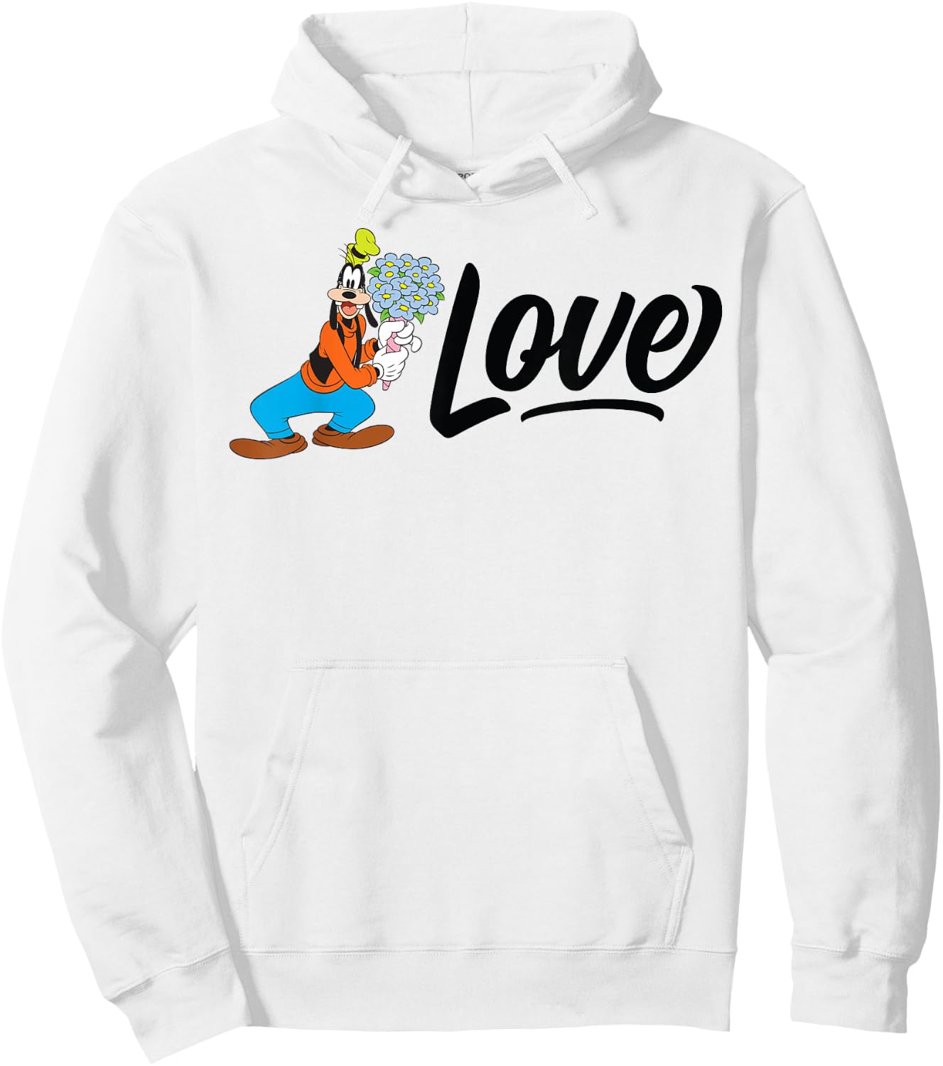 Disney - Goofy Valentine Love Hoodie - Hoodie | White