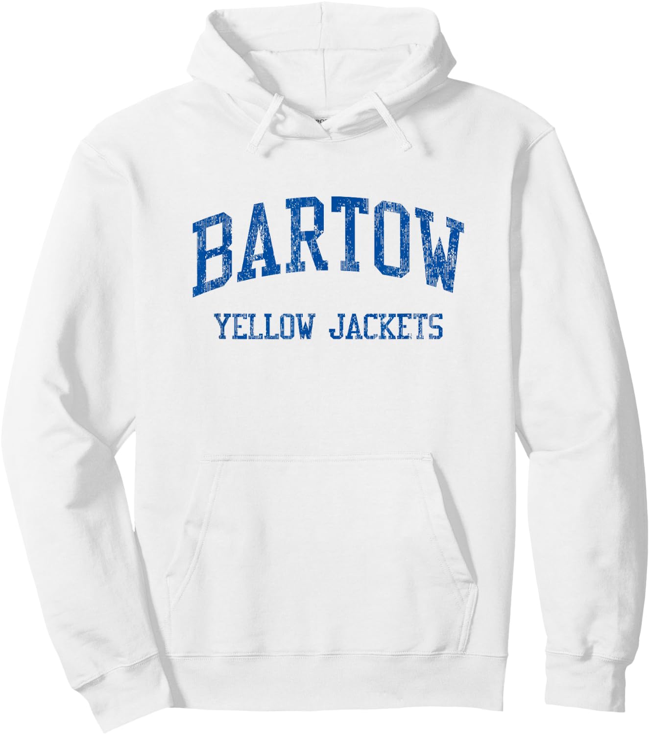 Bartow High School HS Bartow FL Vintage Sports Hoodie - Hoodie | White