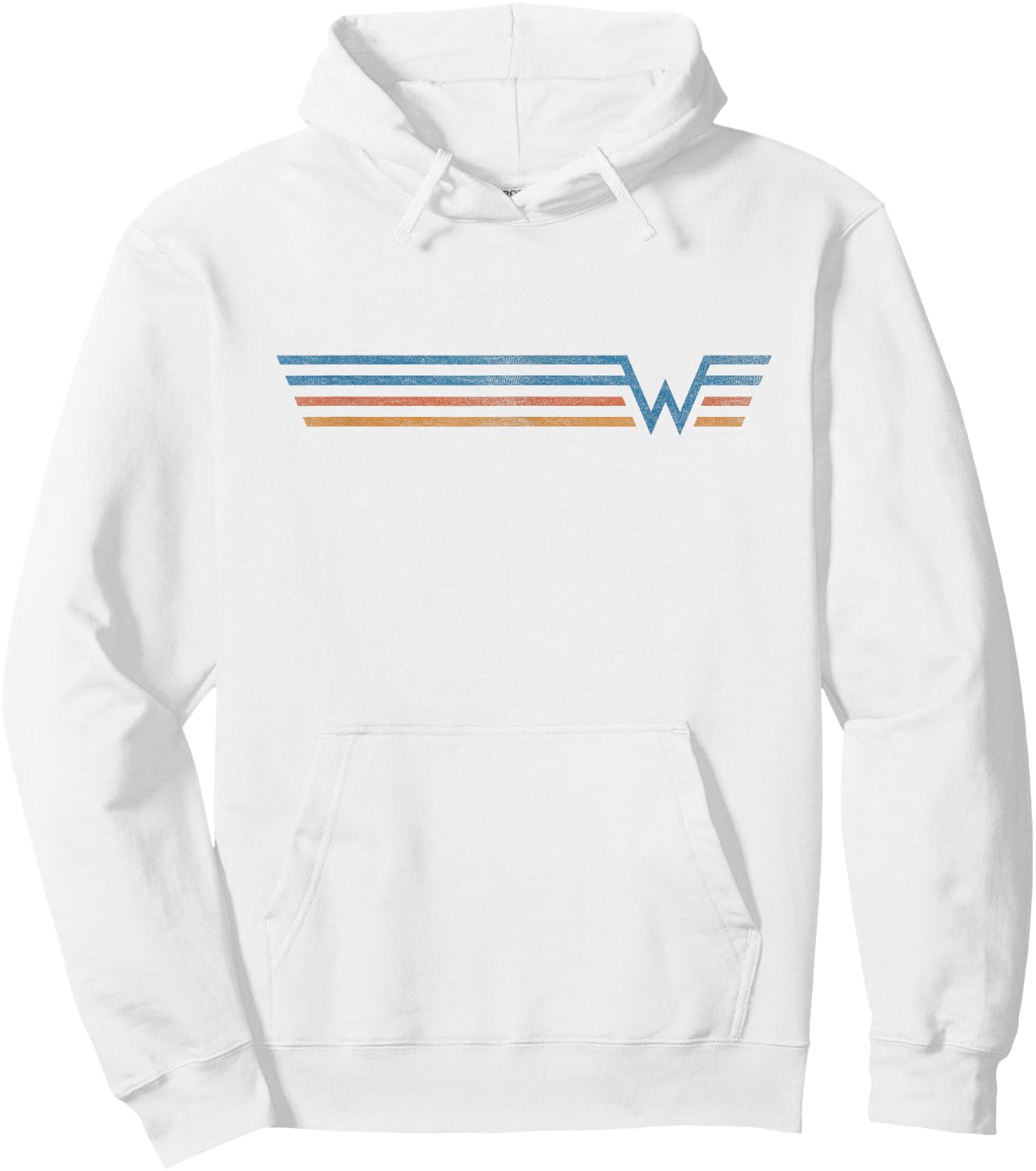 Weezer - Color Stripe Hoodie - Hoodie | White