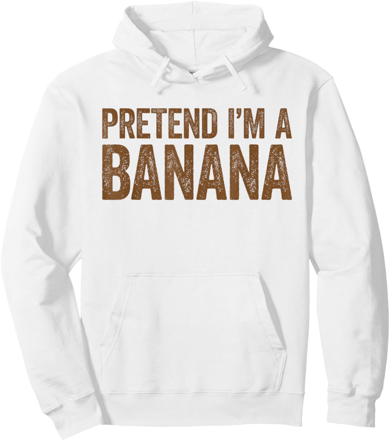 Pretend I'm A Banana Shirt Matching Banana Costume Hoodie - Hoodie | White