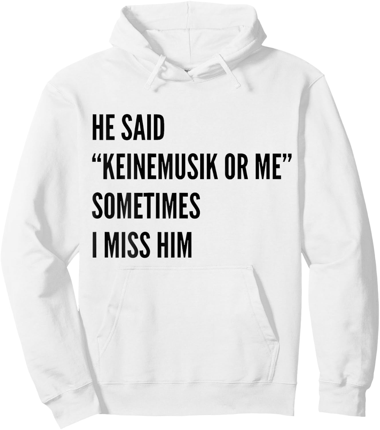 T-Shirt Hoodie - Hoodie | White