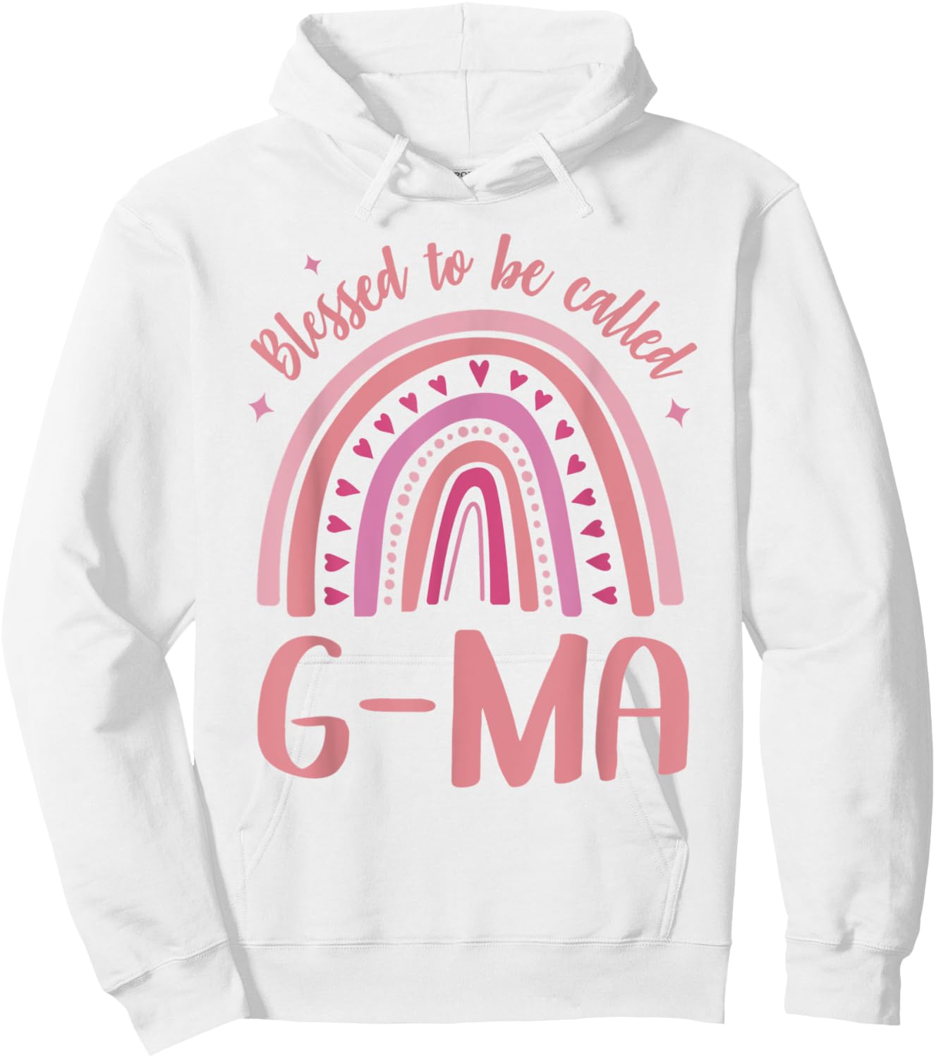 G-Ma Grandma Blessed to be called G-Ma Hoodie - Hoodie | White