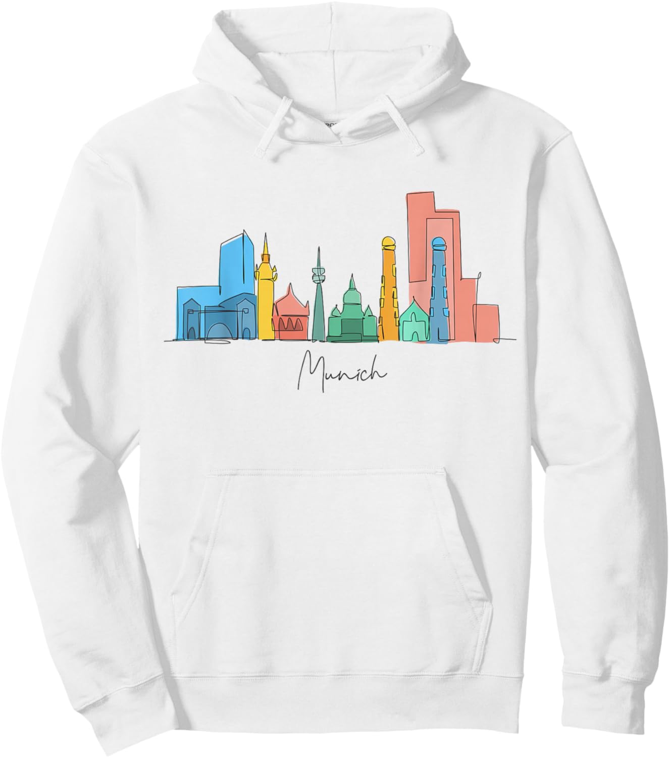 Travel Europe Germany Munich German Family Vacation Souvenir Hoodie - Hoodie | White
