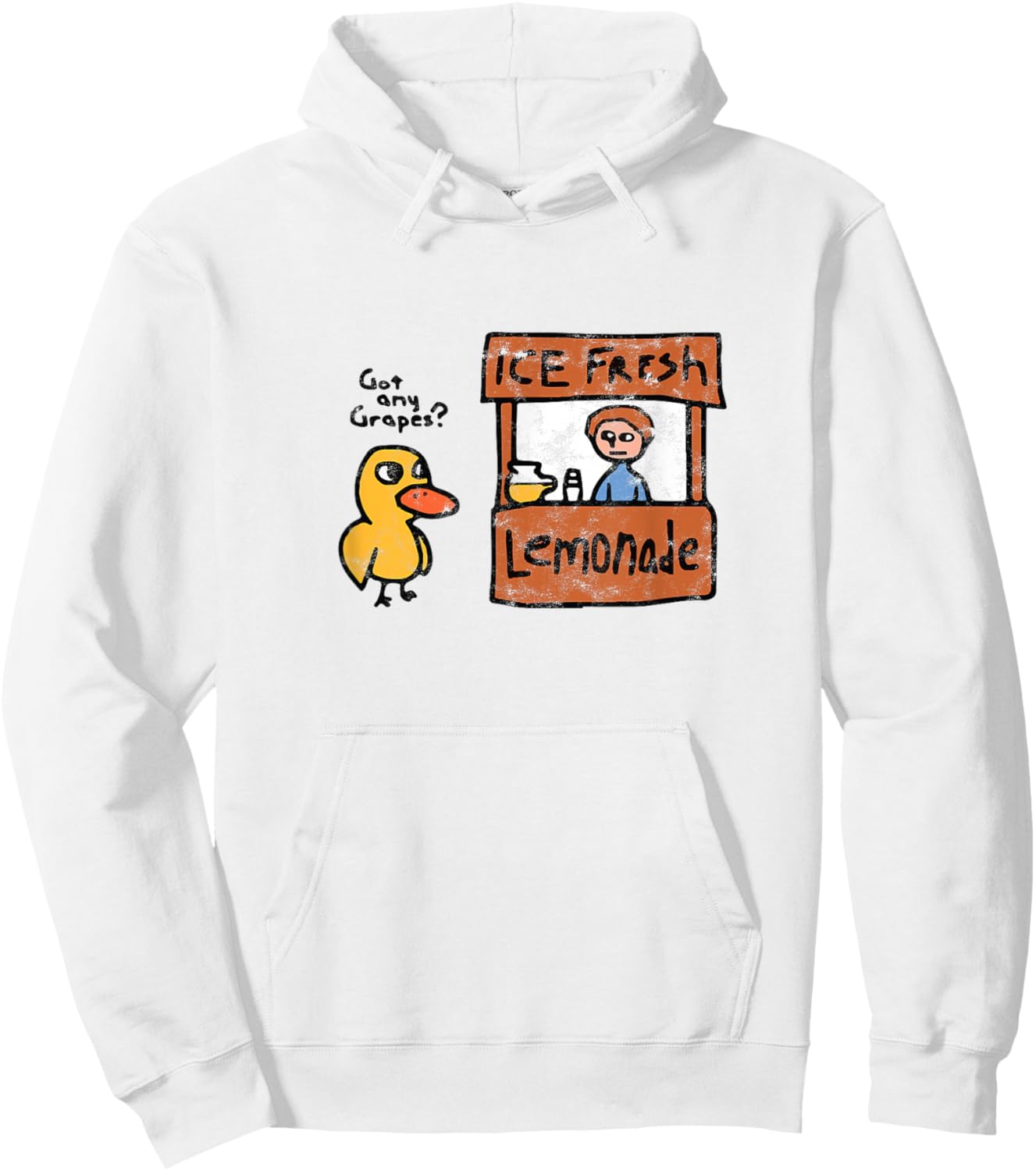 GOT ANY GRAPES? - Inquiry Hoodie - Hoodie | White