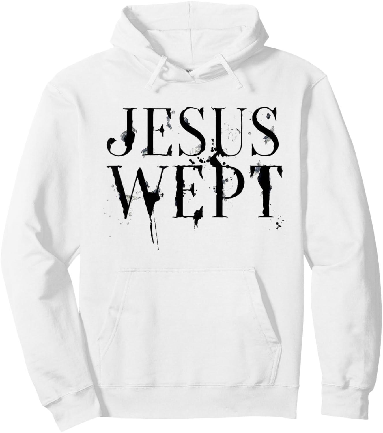 Jesus Wept Hoodie - Hoodie | White