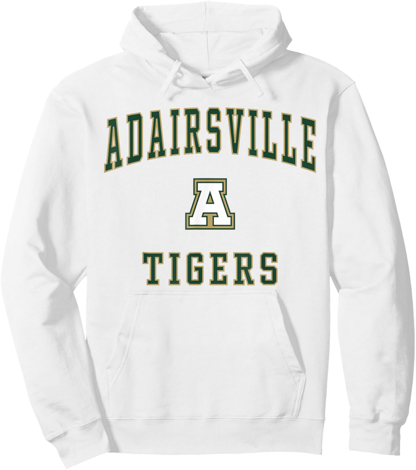 Adairsville High School Tigers Hoodie - Hoodie | White