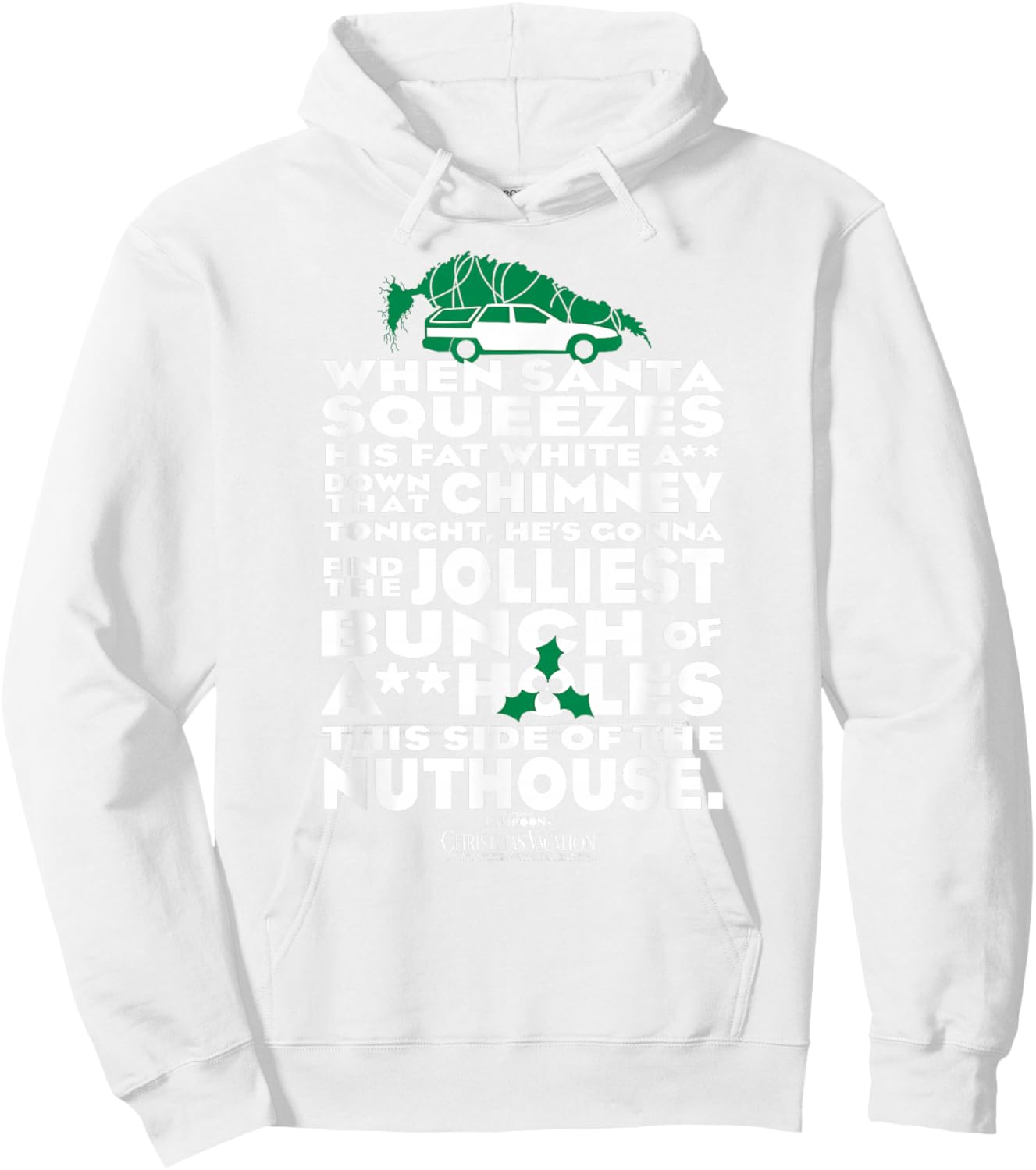 National Lampoon's Christmas Vacation Jolliest Bunch Hoodie - Hoodie | White