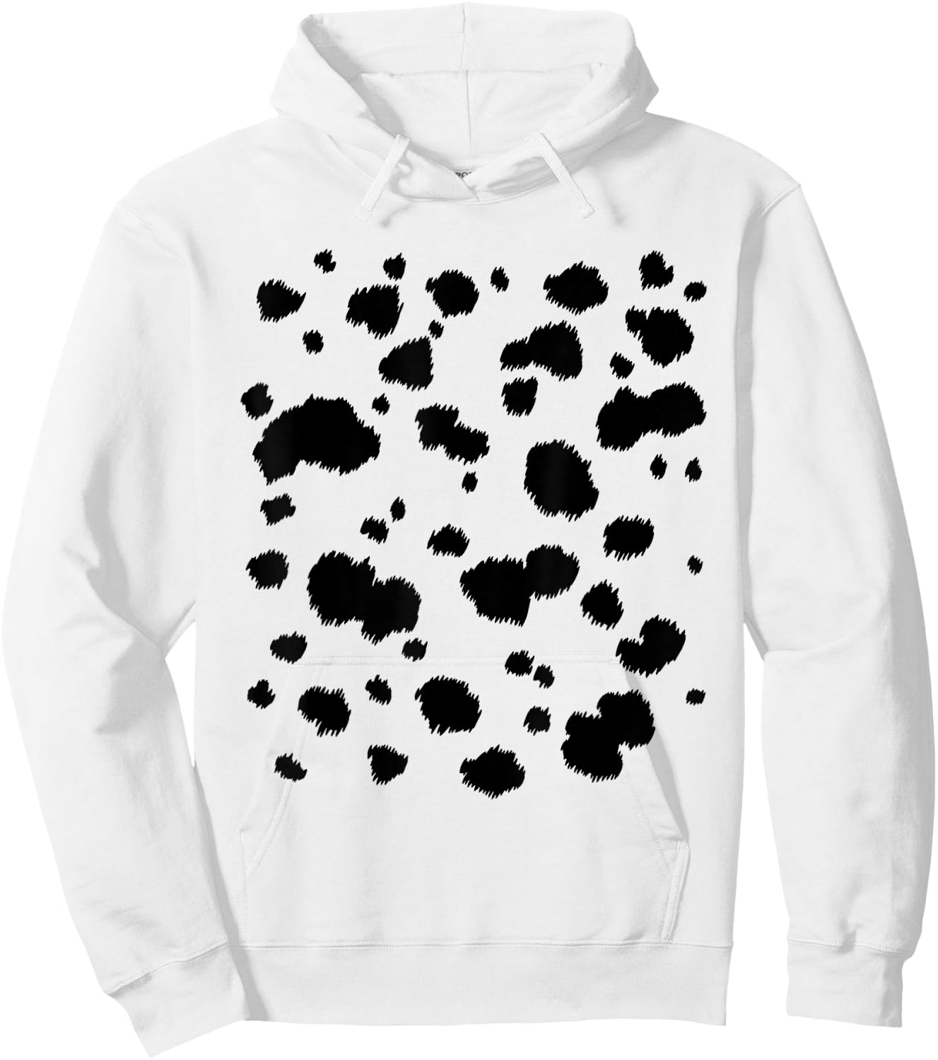 Dalmatian Dog Costume Shirt Adult Kids Dalmatian Costume Hoodie - Hoodie | White