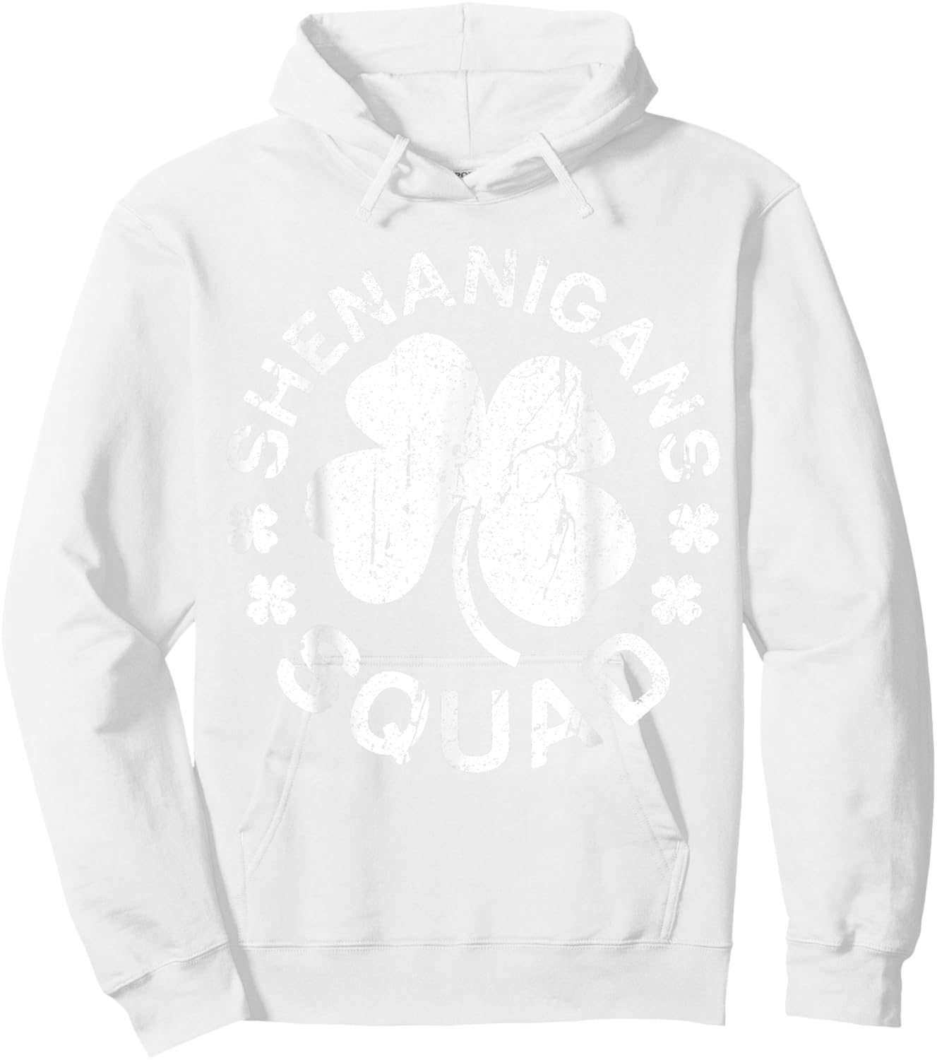Shenanigans Squad Shirt Irish Men Women Kids St Patricks Day Hoodie - Hoodie | White