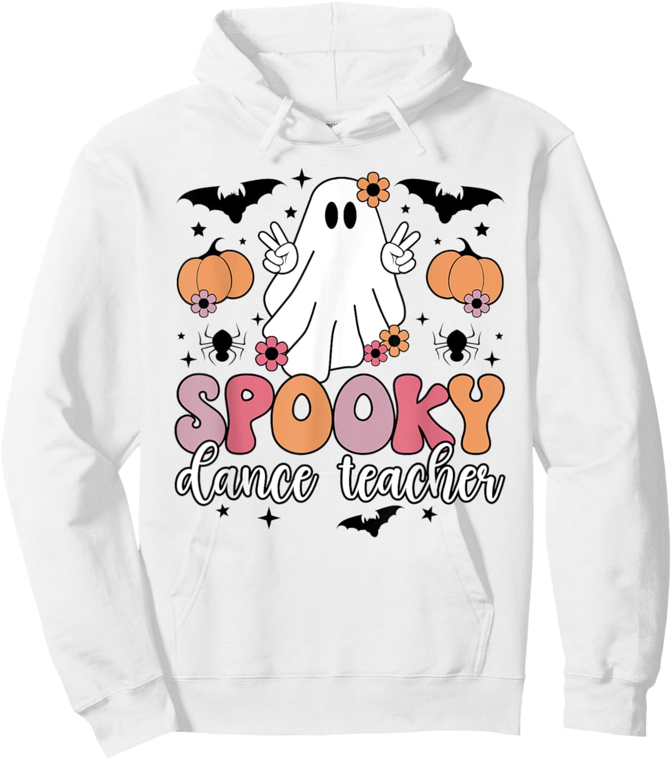 Spooky Dance Teacher Halloween Dance Instructor Men Women Hoodie - Hoodie | White