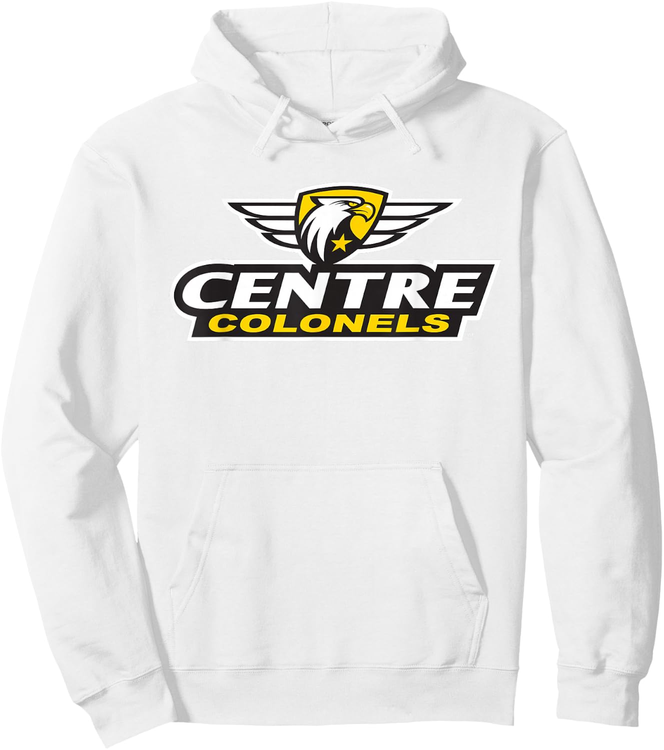 Centre College Colonels Insignia Logo Hoodie - Hoodie | White