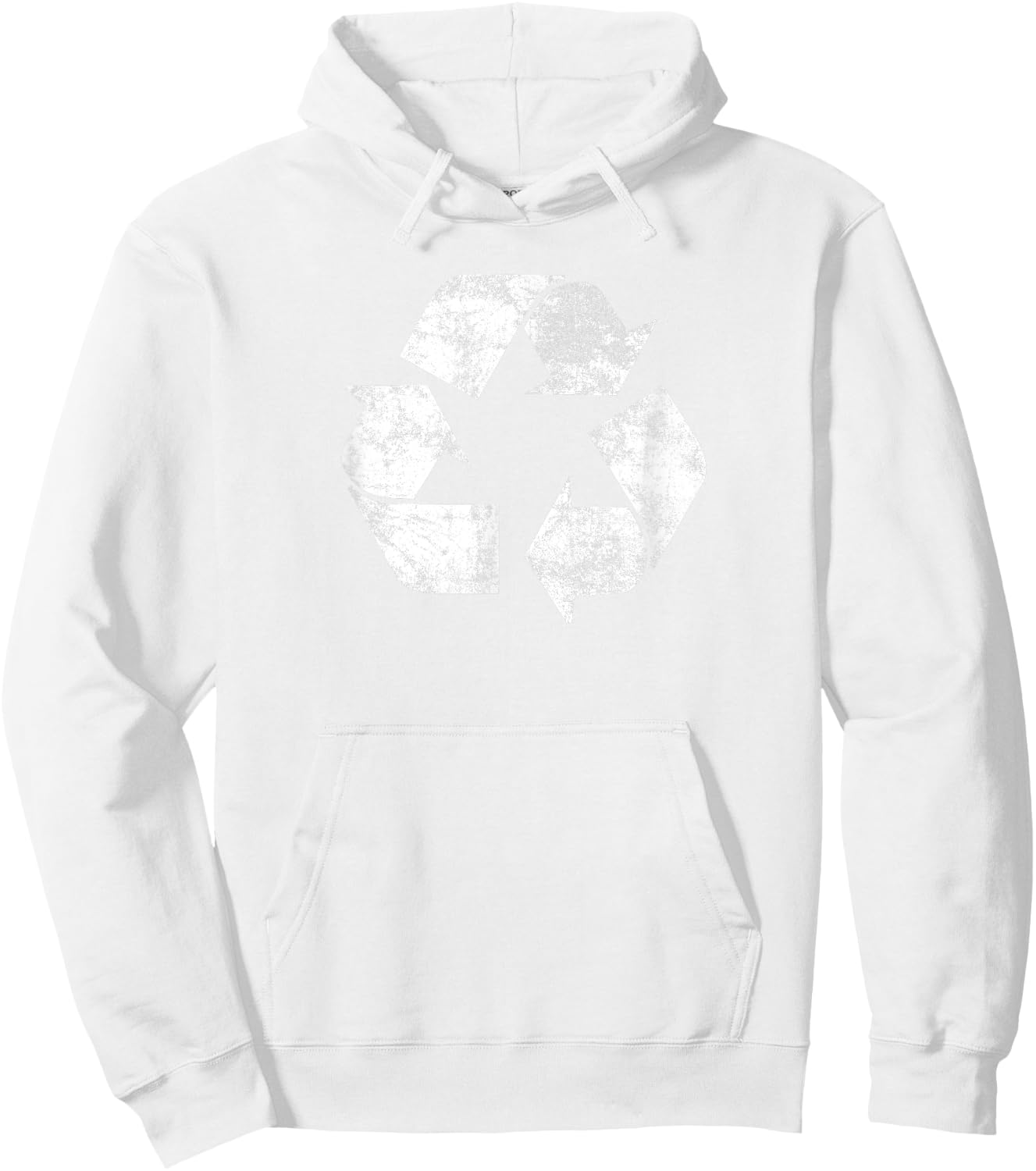 Recycle Logo T Shirt Earth Day Nature Planet Conservation Hoodie - Hoodie | White