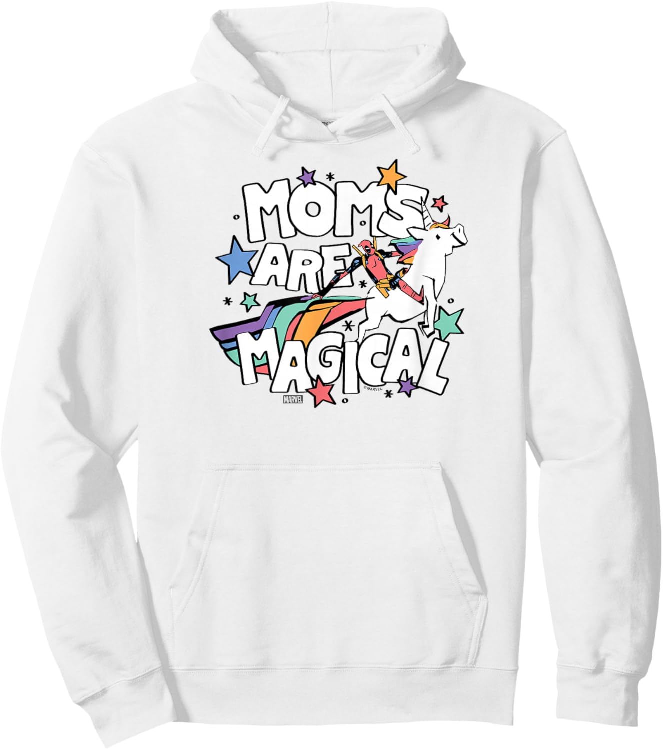Deadpool - Moms Are Magical Mother's Day Hoodie - Hoodie | White